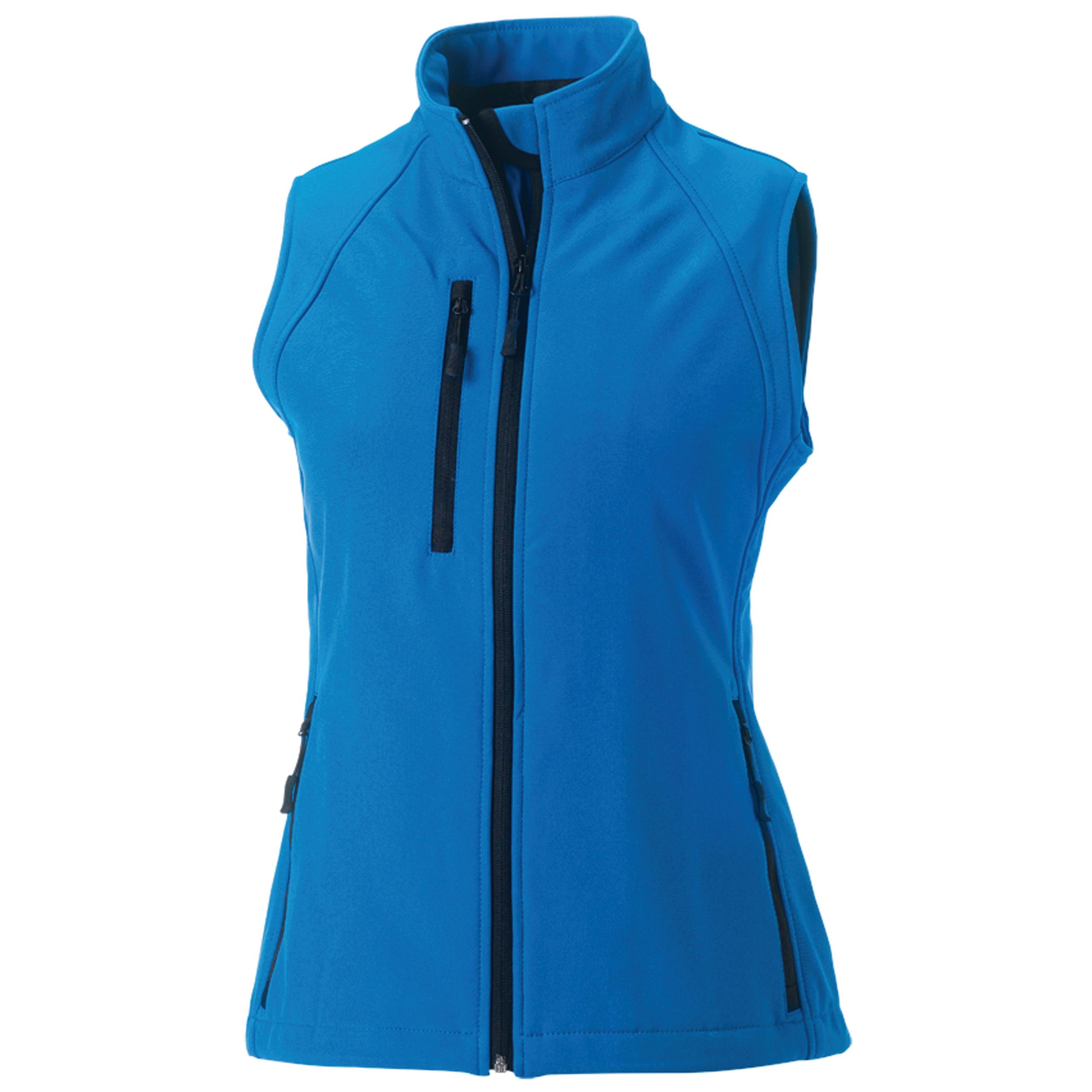 Russell - BODYWARMER SOFTSHELL FEMME - Azur Blue - S