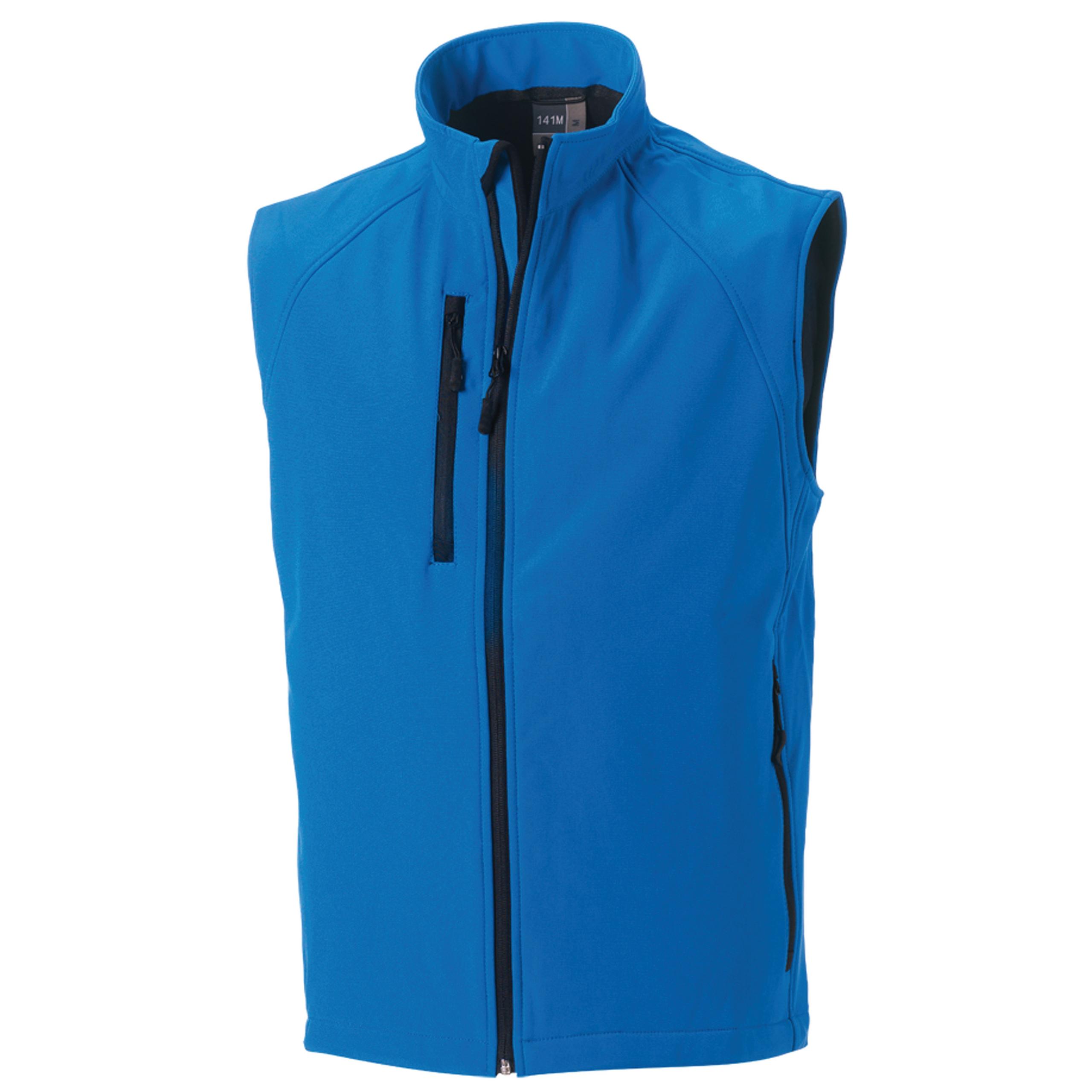 Russell - BODYWARMER SOFTSHELL HOMME - Azur Blue - S