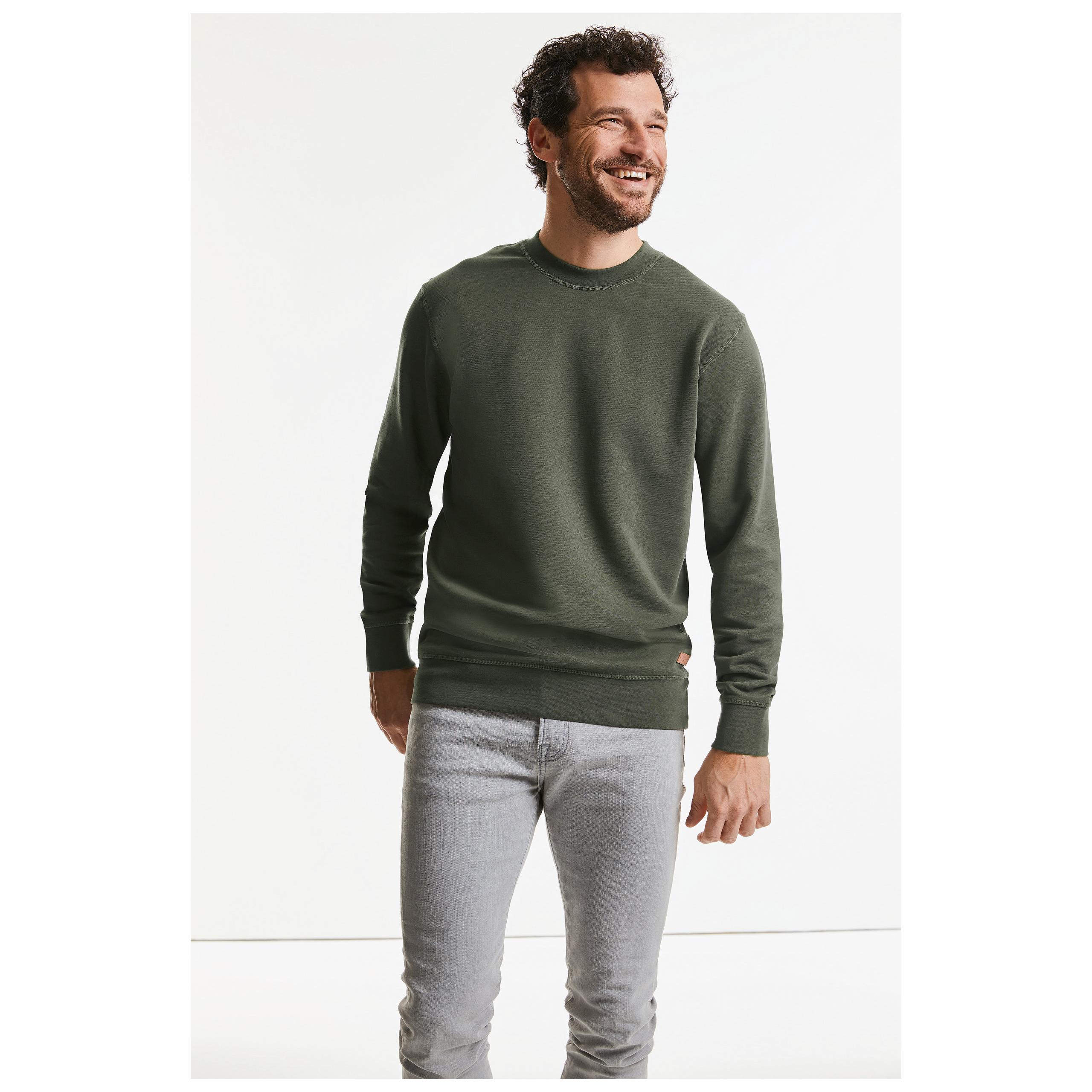 Russell - Sweat réversible Pure Organic - Aqua - XS