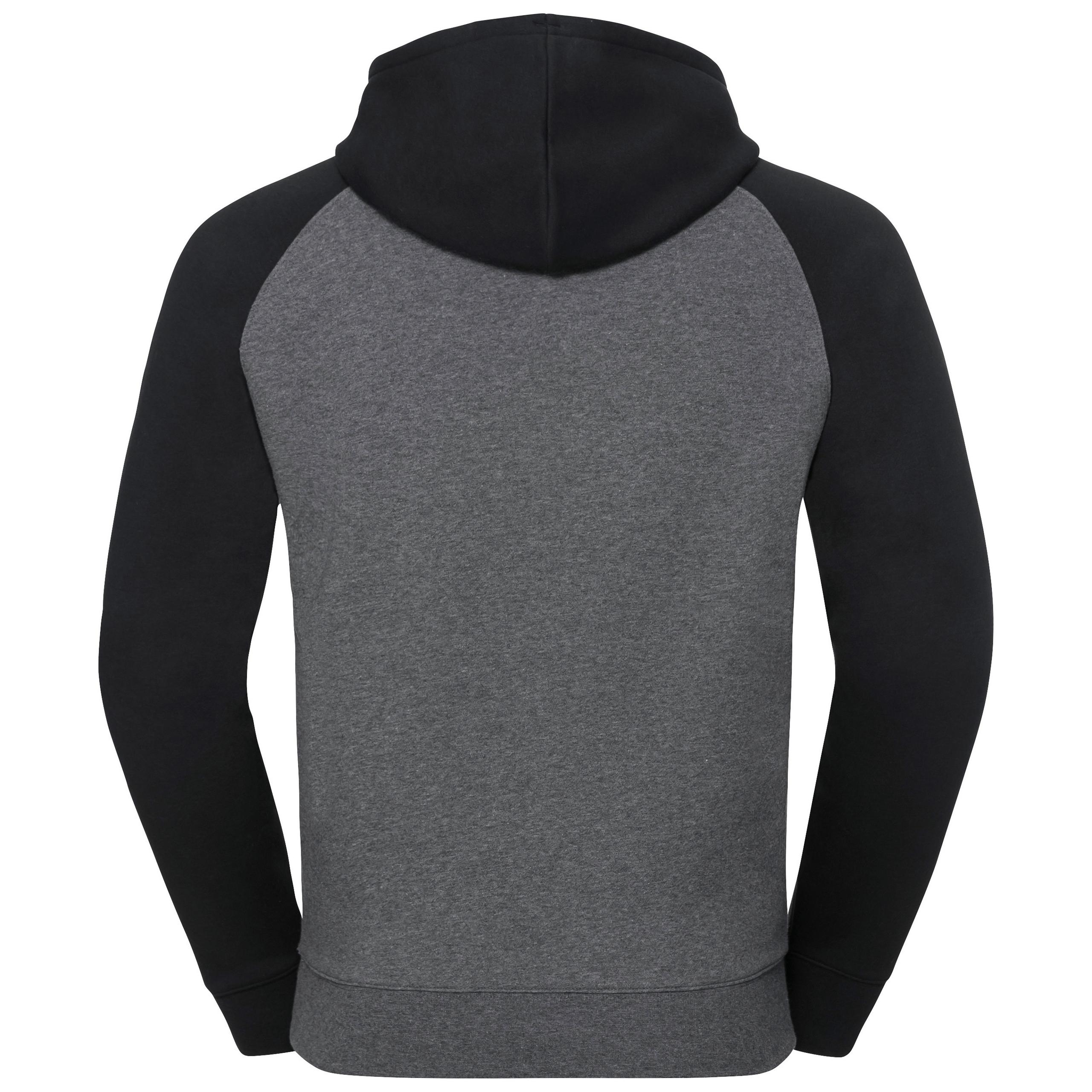 Russell - SWEAT-SHIRT CAPUCHE BASEBALL AUTHENTIC HOMME - Carbon Melange / Black - 3XL