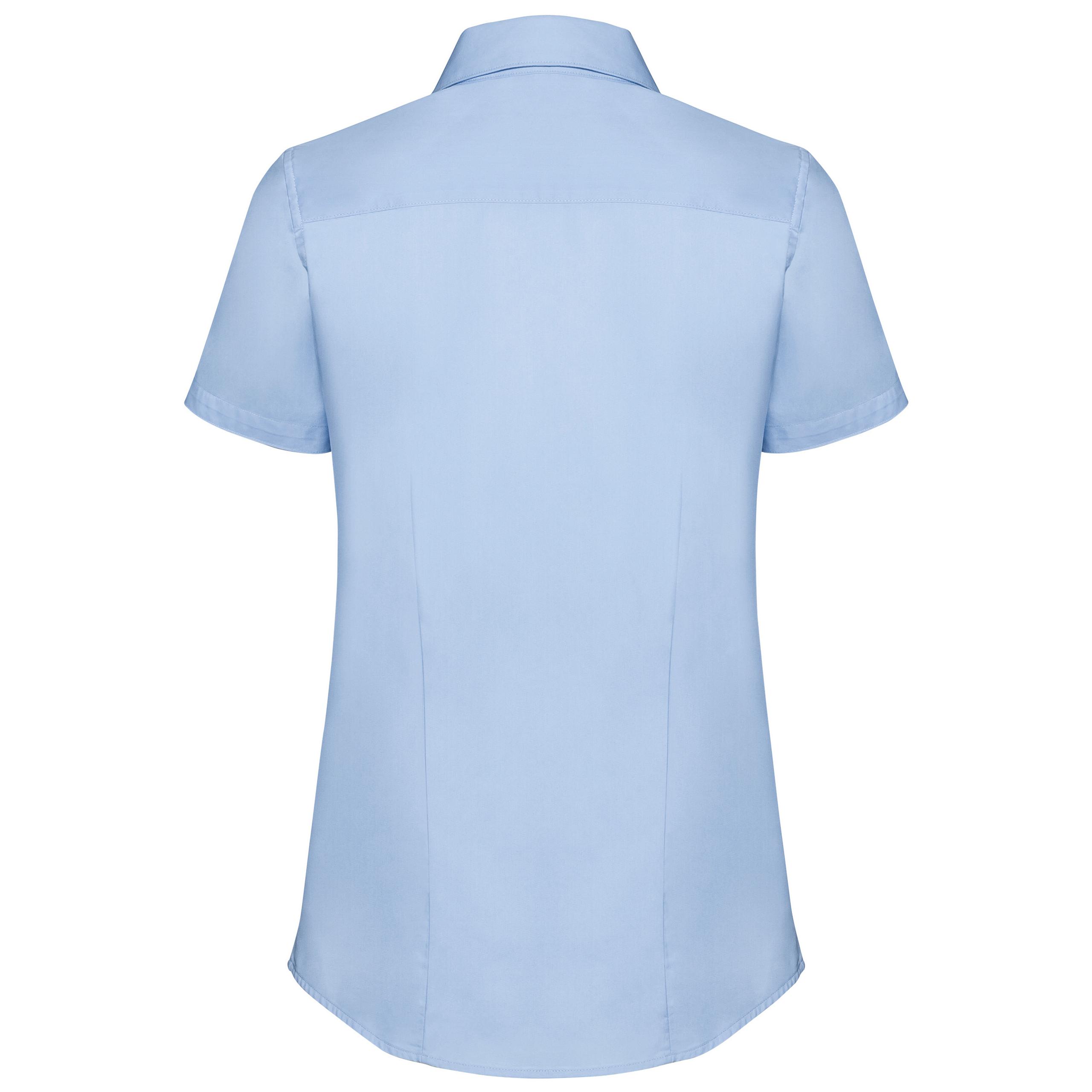 Russell - CHEMISE FEMME COOLMAX® MANCHES COURTES - Light Blue - L