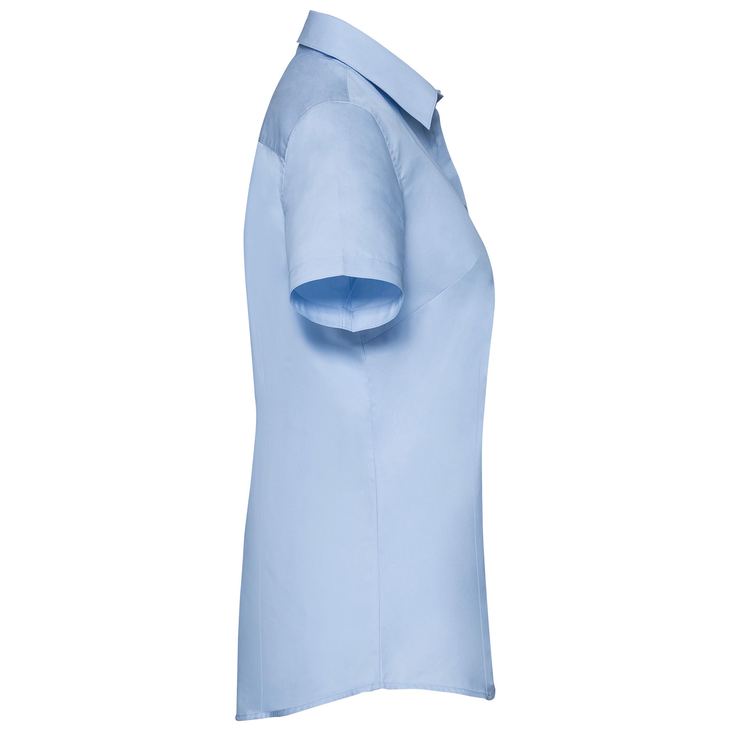 Russell - CHEMISE FEMME COOLMAX® MANCHES COURTES - Light Blue - L