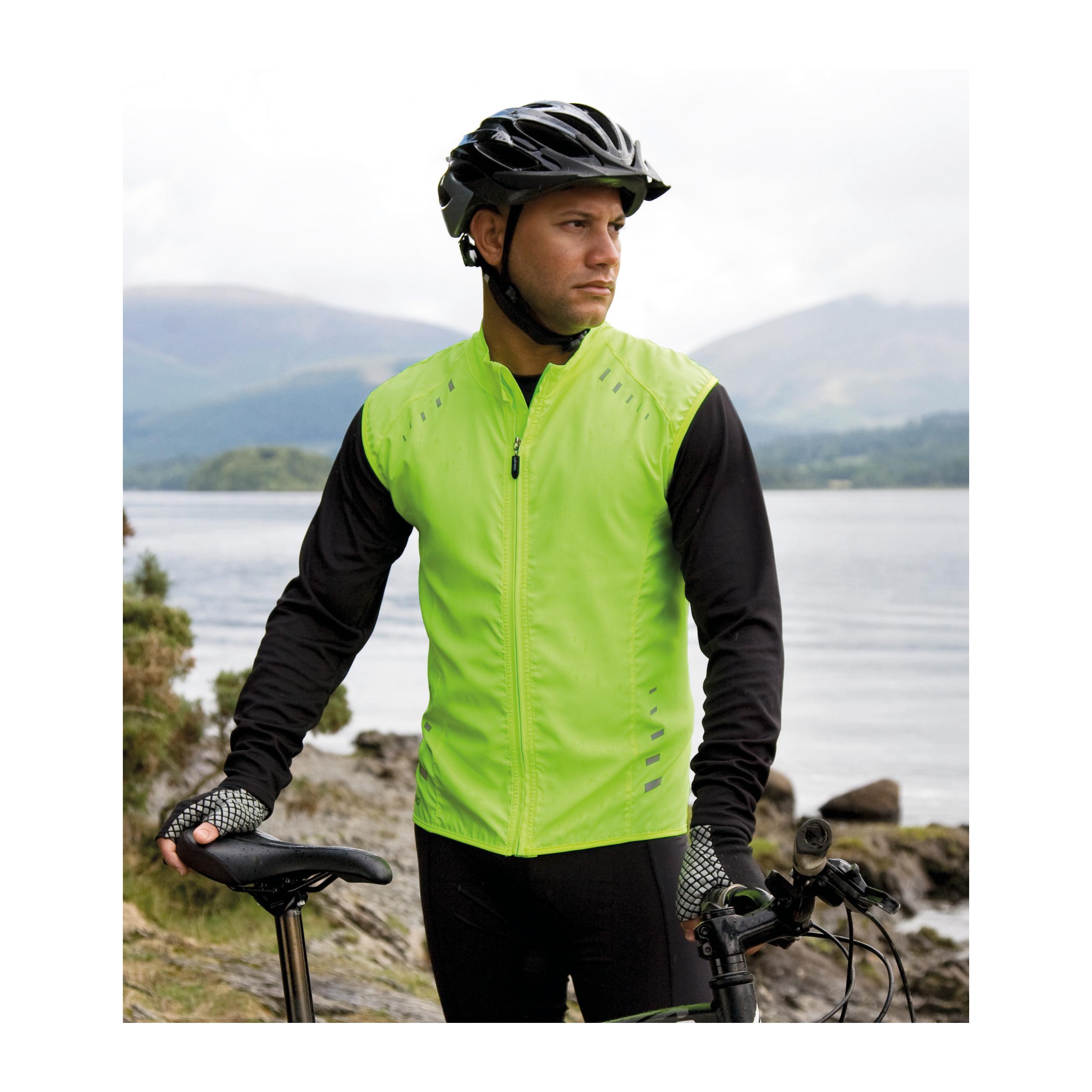 Spiro - GILET DE CYCLISME CROSSLITE - Neon Lime - S