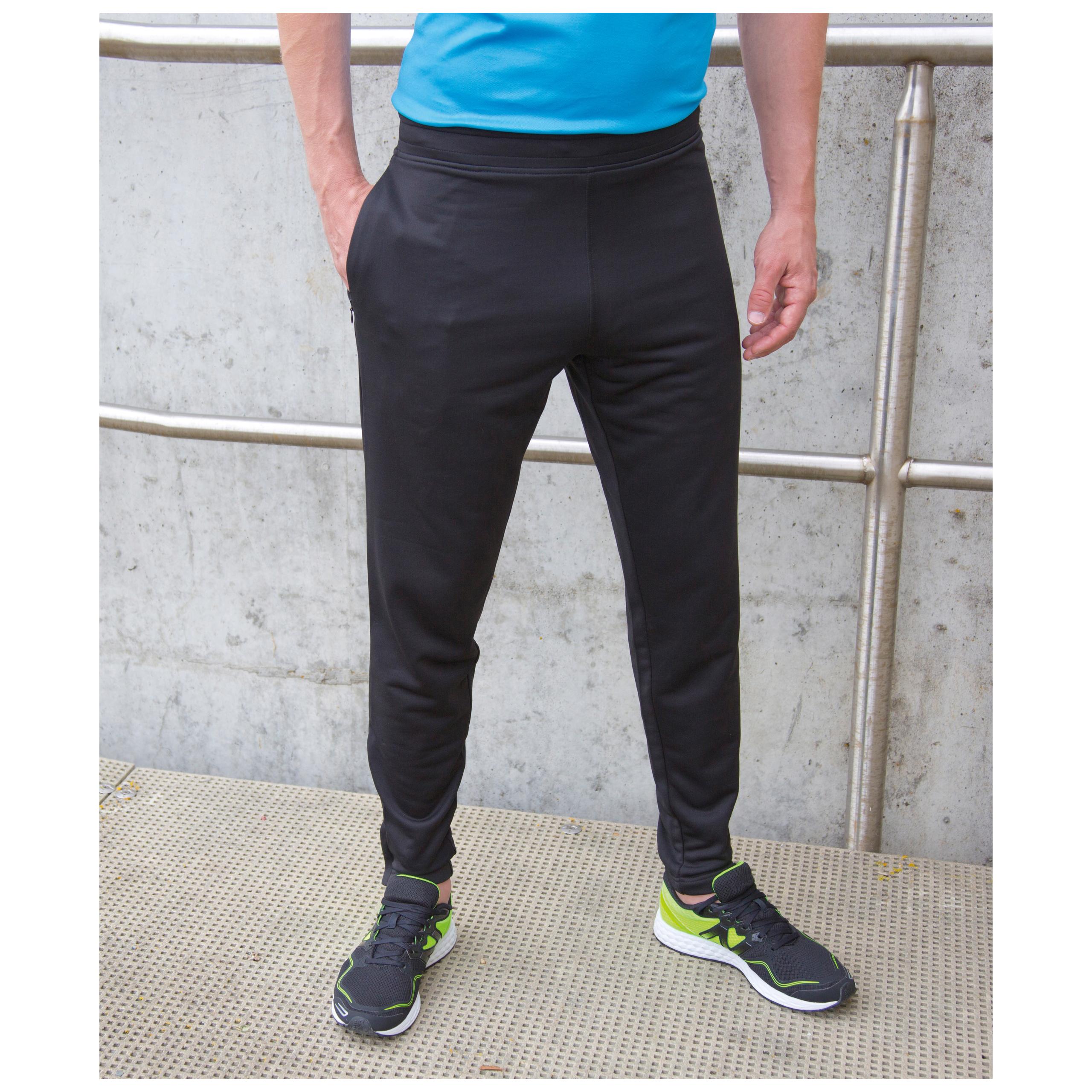 Spiro - PANTALON DE JOGGING AJUSTÉ HOMME - Black - L