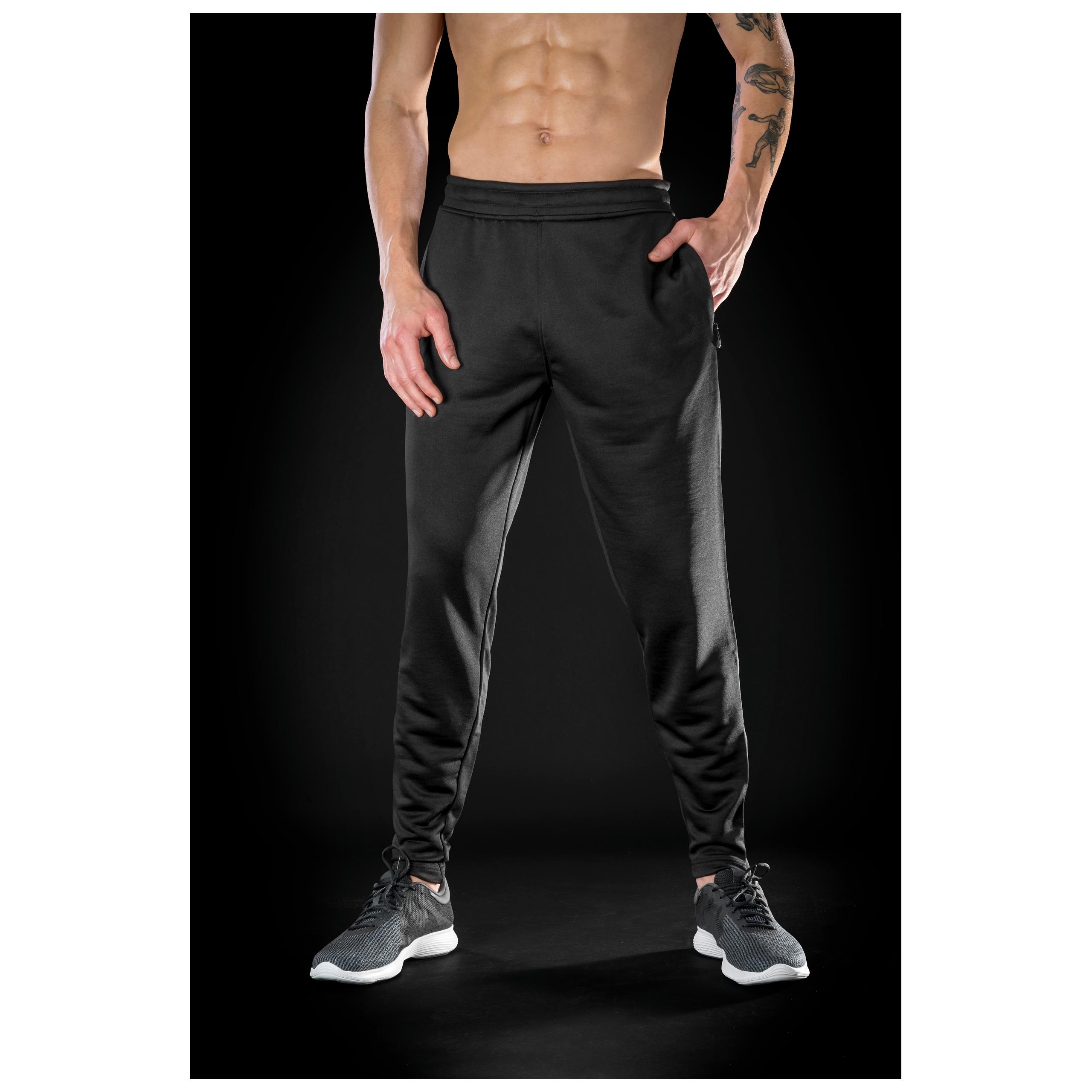 Spiro - PANTALON DE JOGGING AJUSTÉ HOMME - Black - L