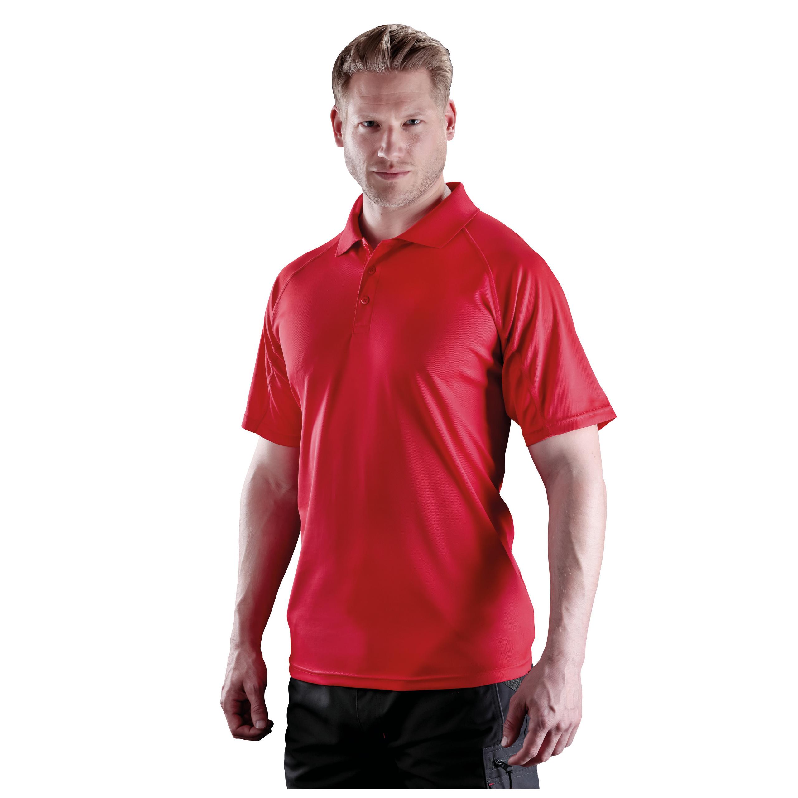 Spiro - POLO PERFORMANCE "AIRCOOL" - Black - 3XL