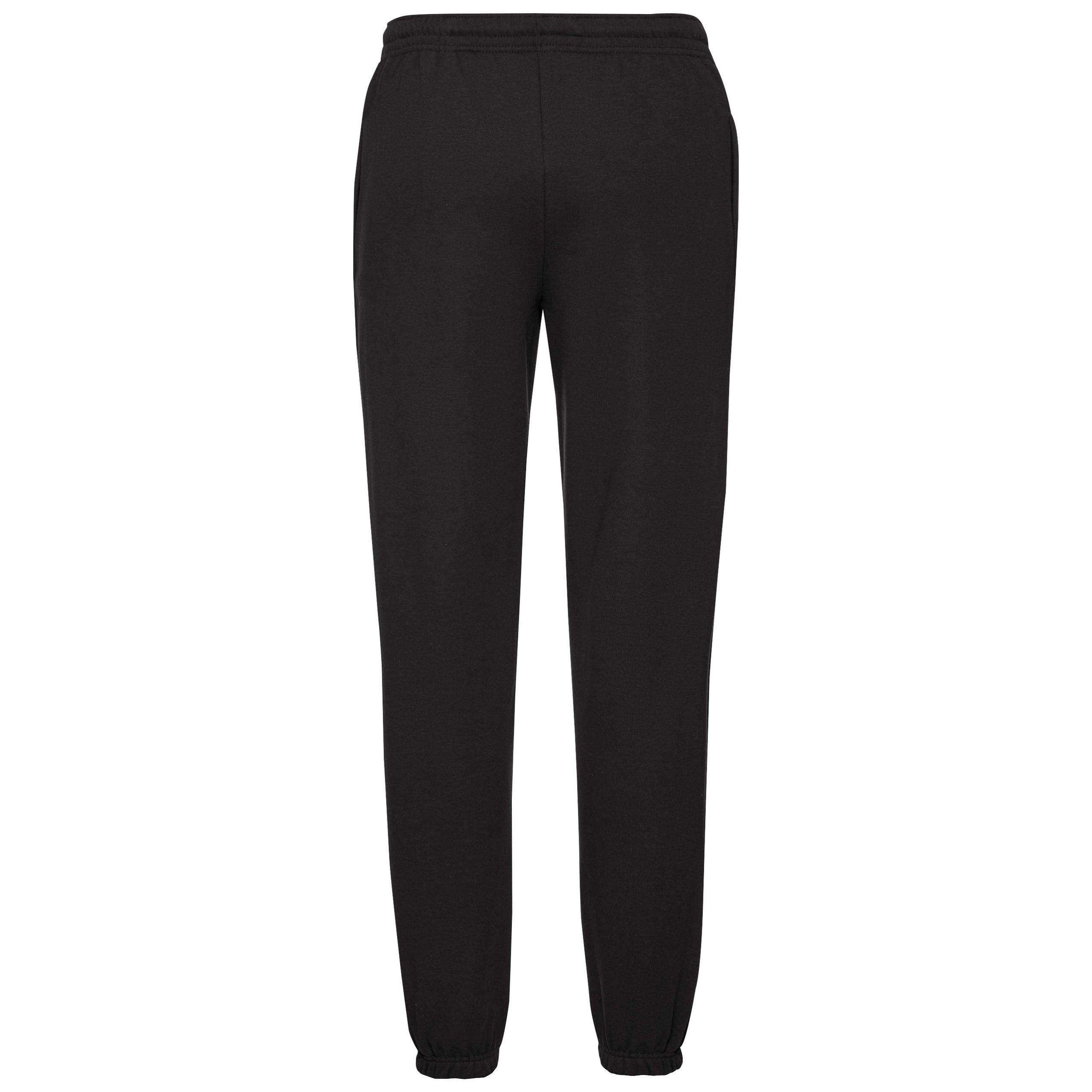 Fruit of the Loom - PANTALON DE JOGGING BAS ÉLASTIQUÉ (64-026-0) - Black - 3XL