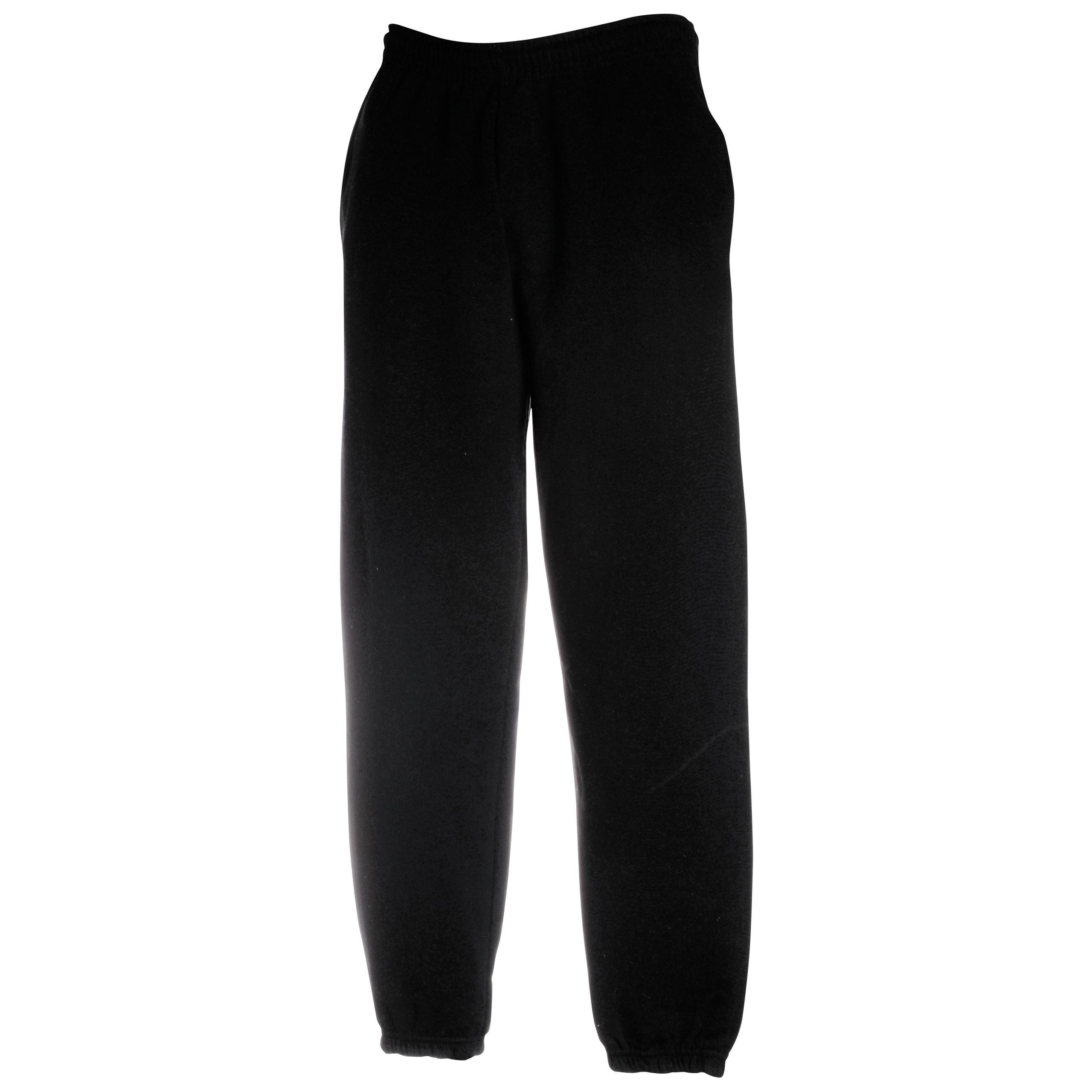 Fruit of the Loom - PANTALON DE JOGGING BAS ÉLASTIQUÉ (64-026-0) - Black - 3XL