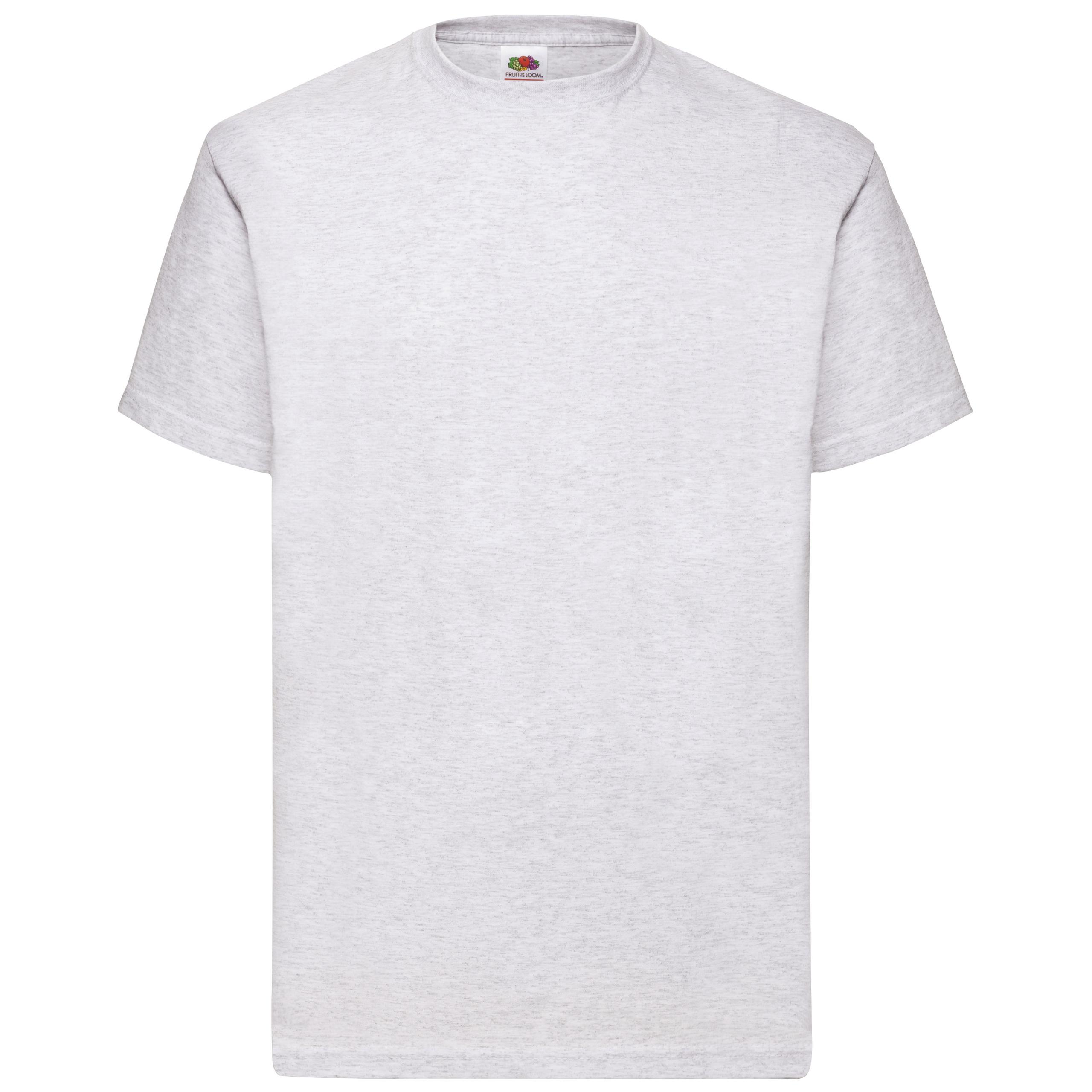 Fruit of the Loom - T-SHIRT HOMME VALUEWEIGHT (61-036-0) - Ash - 3XL