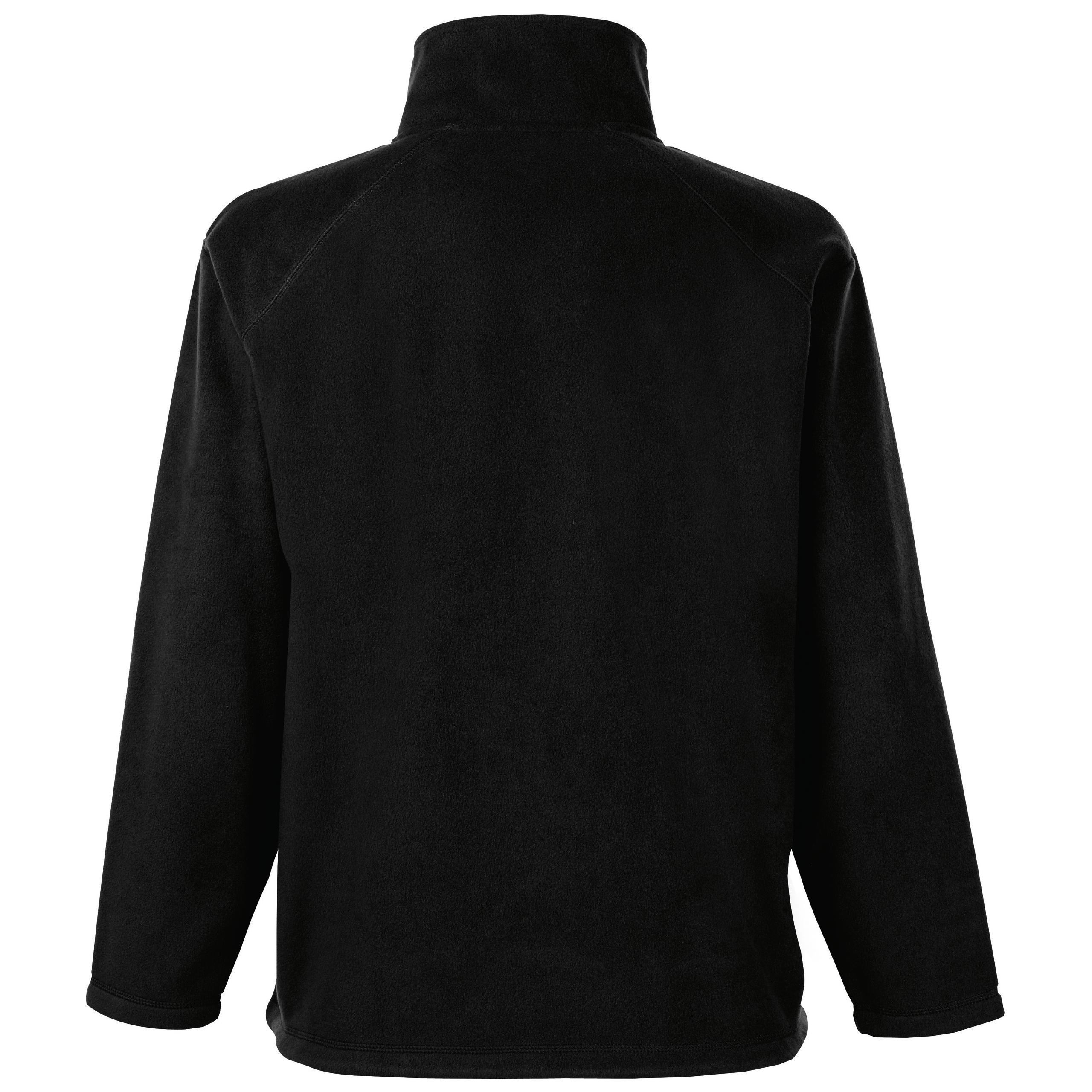 Fruit of the Loom - POLAIRE COL ZIPPÉ (62-512-0) - Black - XXL