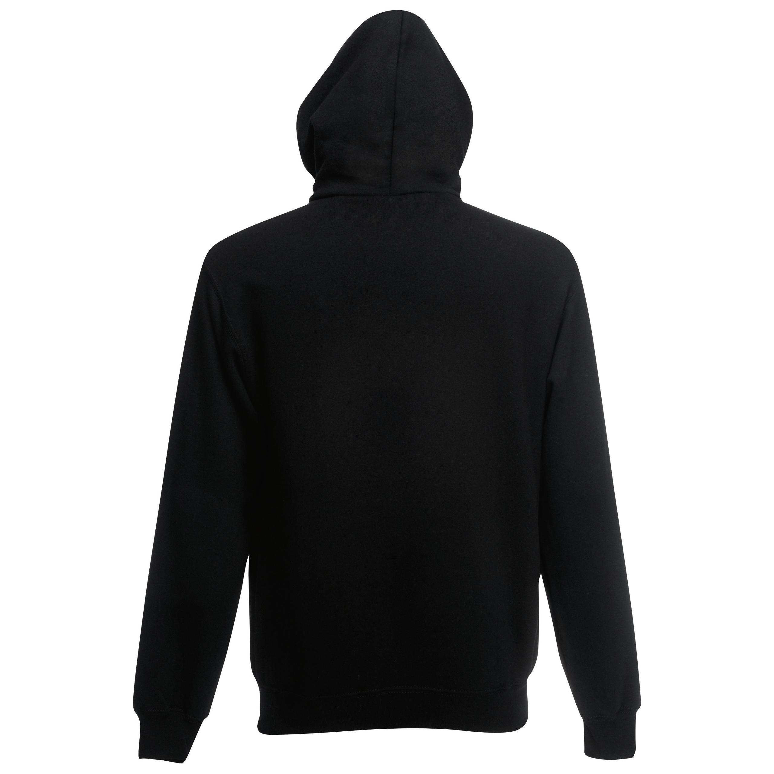 Fruit of the Loom - SWEAT-SHIRT HOMME ZIPPÉ CAPUCHE PREMIUM (62-034-0) - Black - XXL