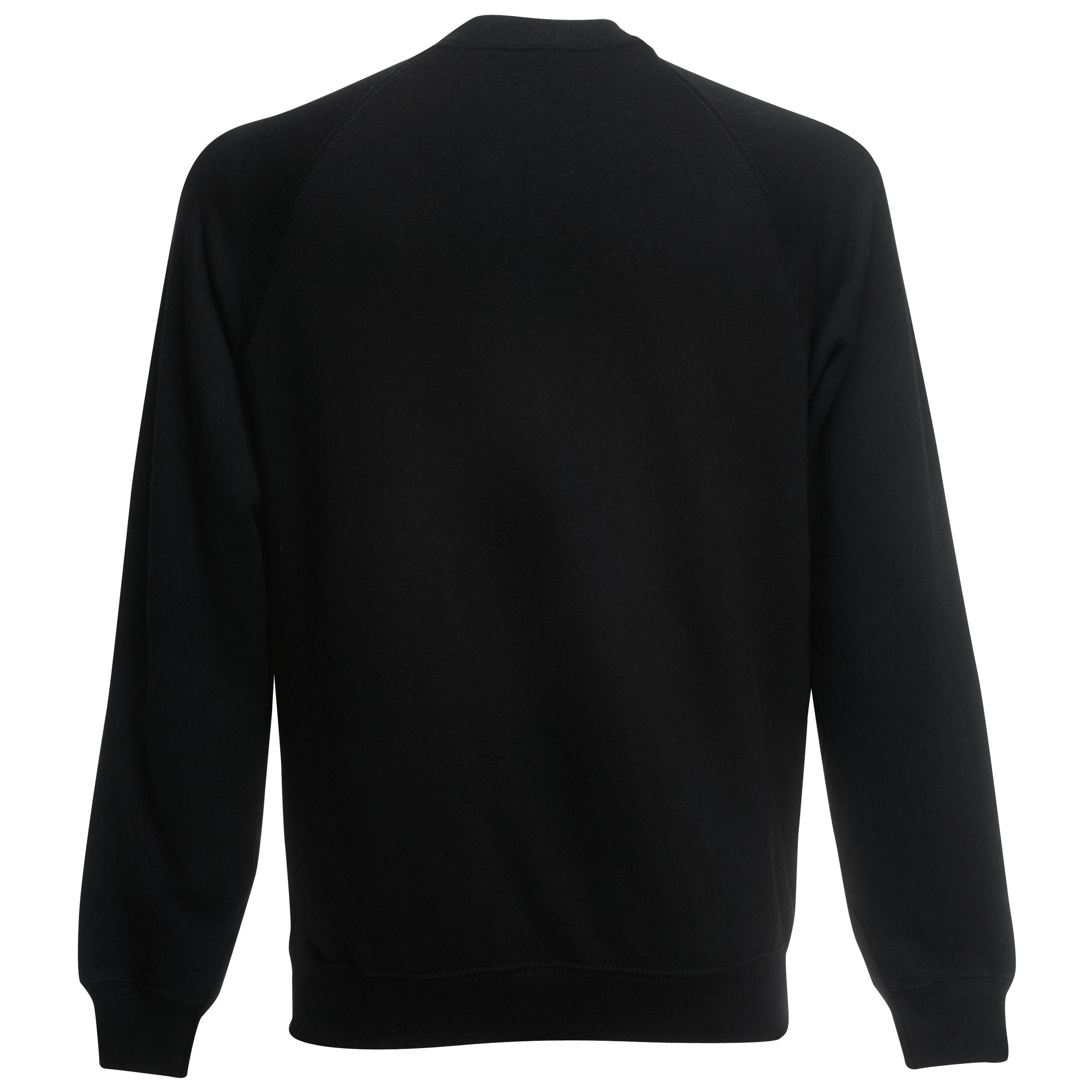 Fruit of the Loom - SWEAT-SHIRT MANCHES RAGLAN (62-216-0) - Black - 3XL