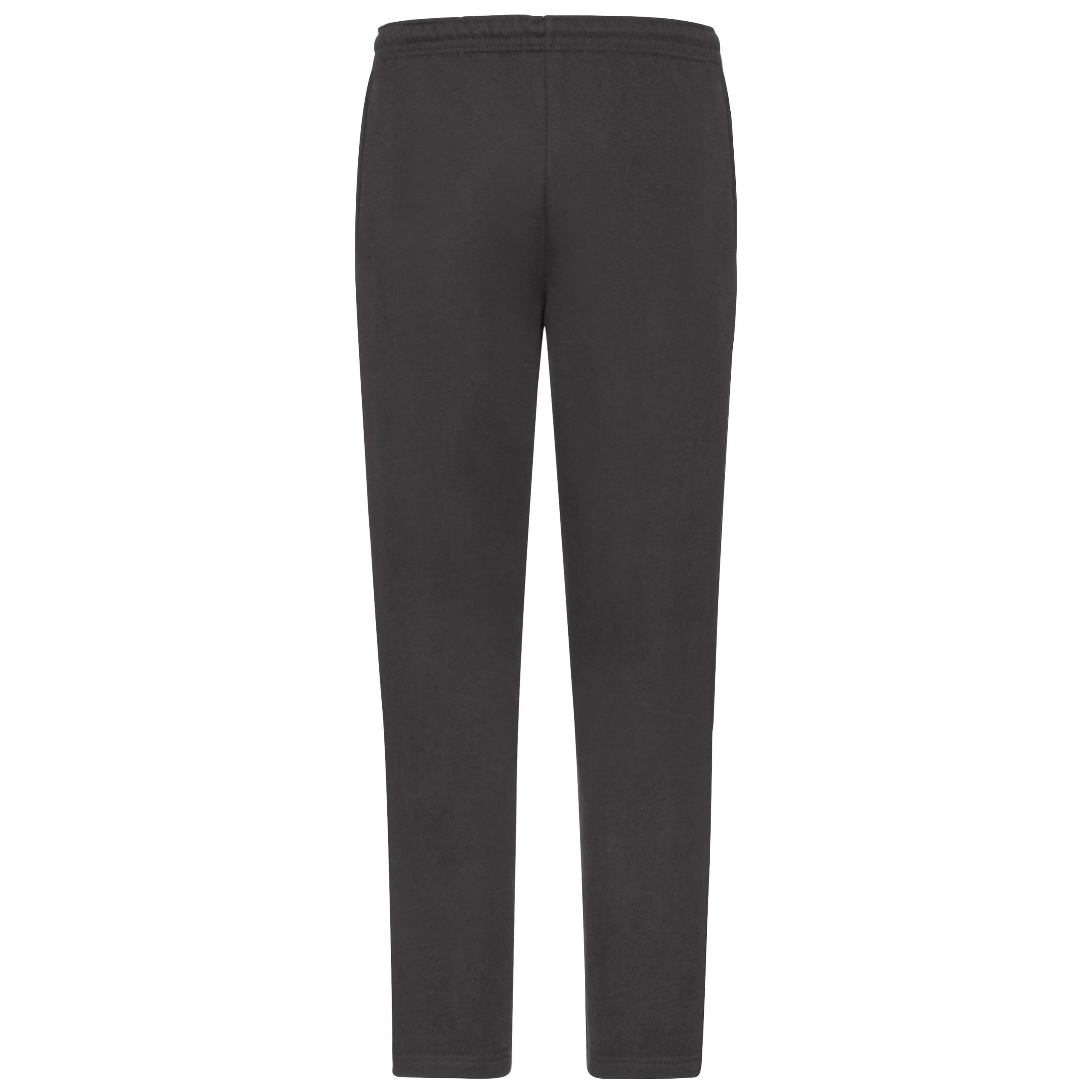 Fruit of the Loom - PANTALON DE JOGGING BAS DROIT (64-032-0) - Black - 3XL