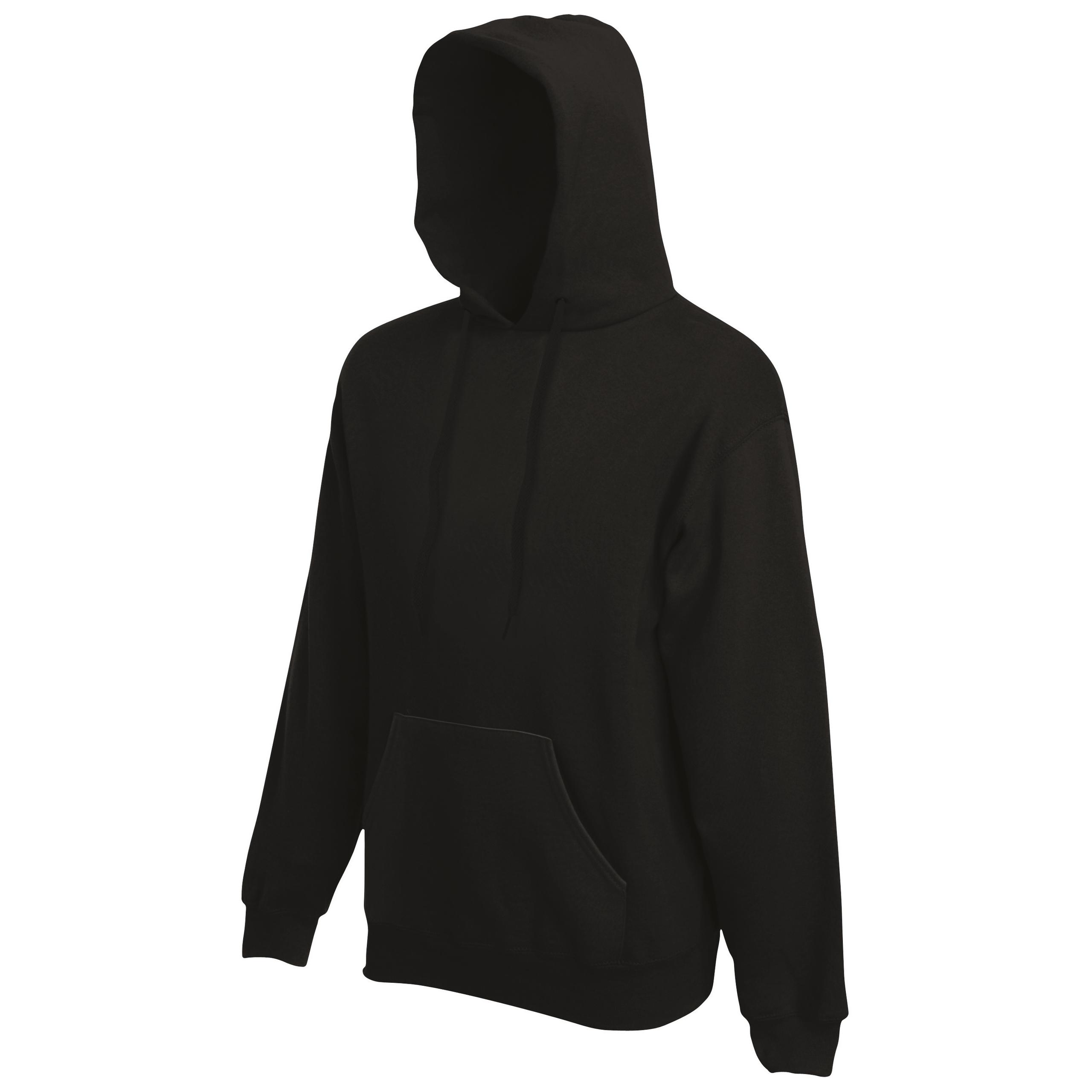 Fruit of the Loom - Sweat-shirt capuche Premium - Black - L