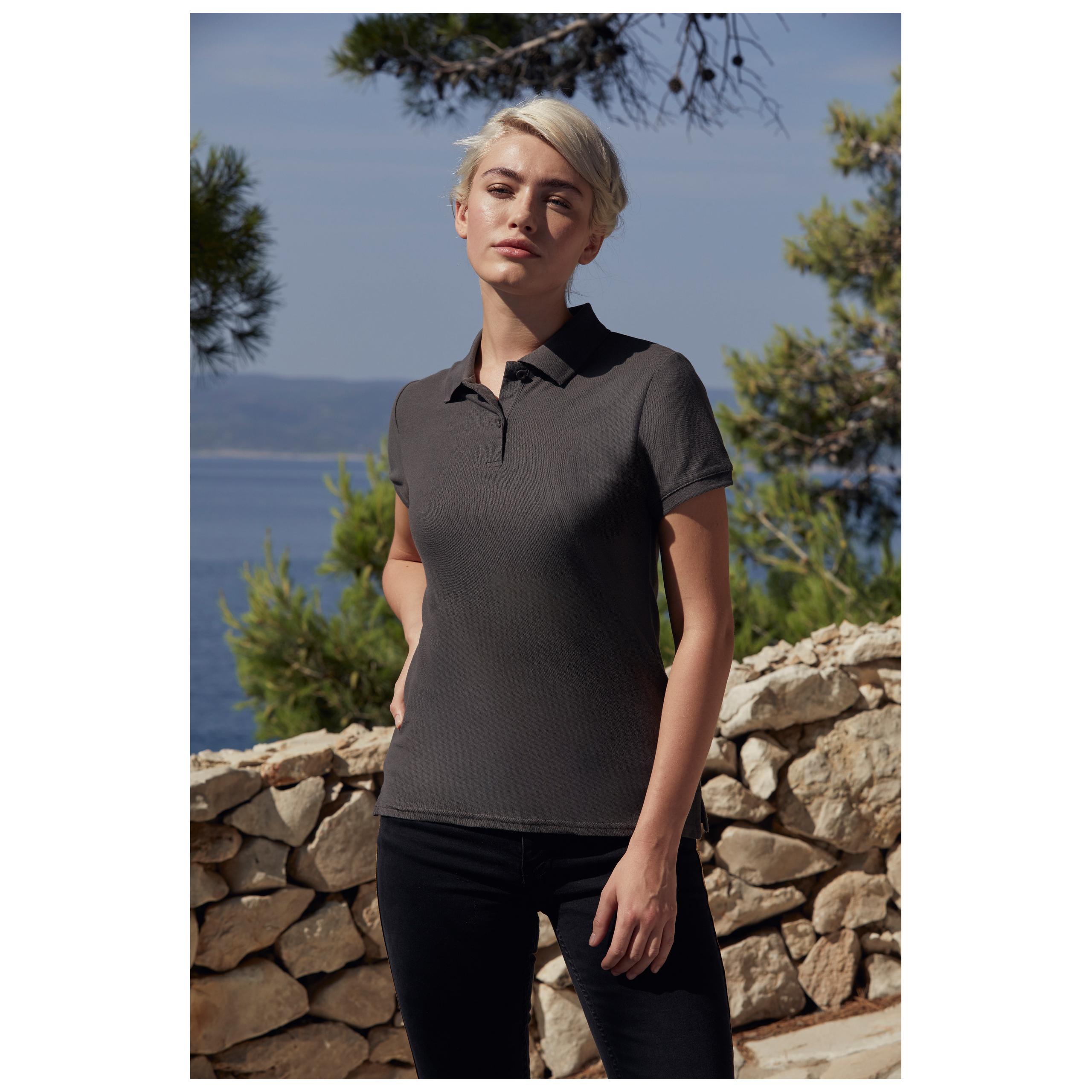 Fruit of the Loom - Polo Femme Premium - Black - S