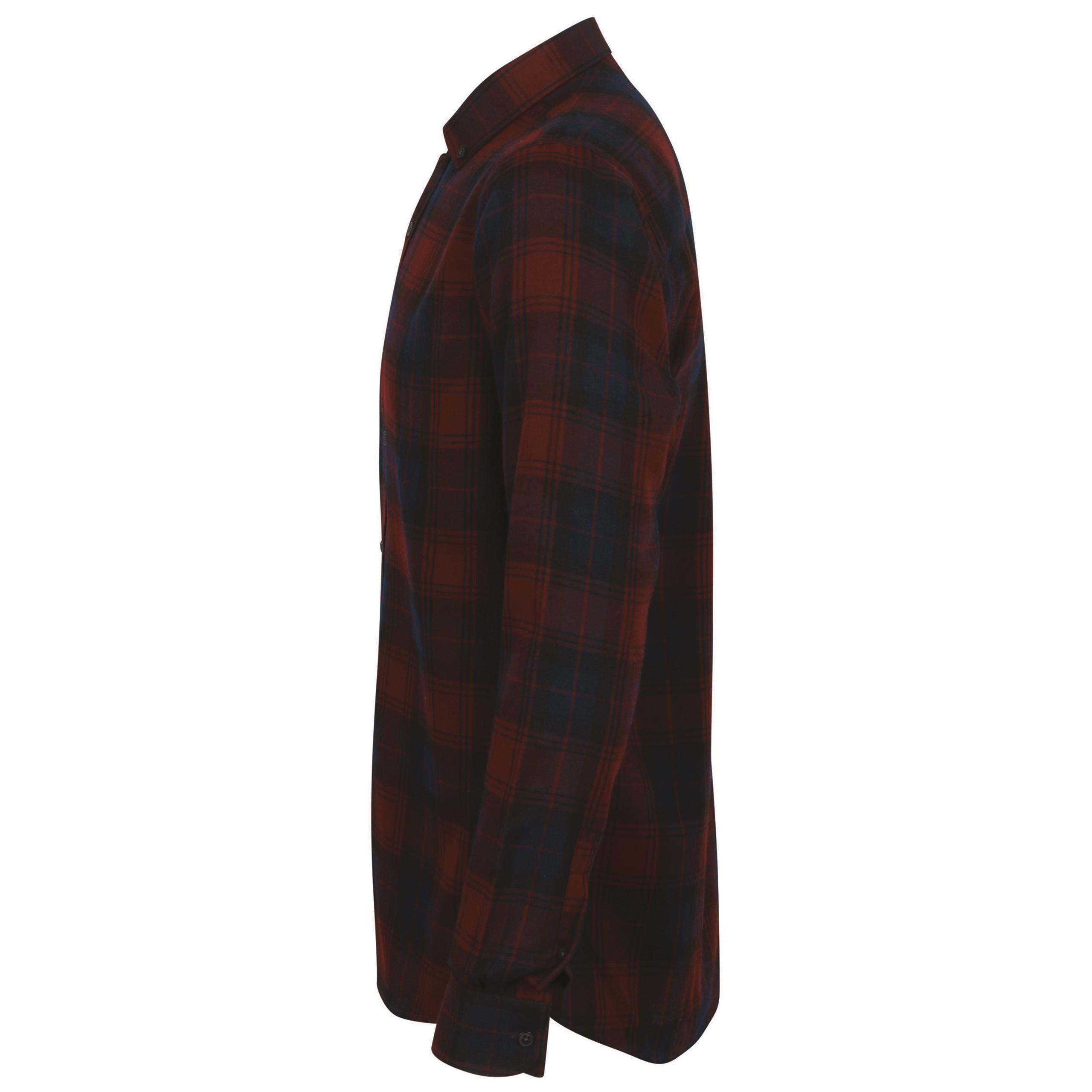 Skinni Fit - Chemise à carreaux - Burgundy Check - L