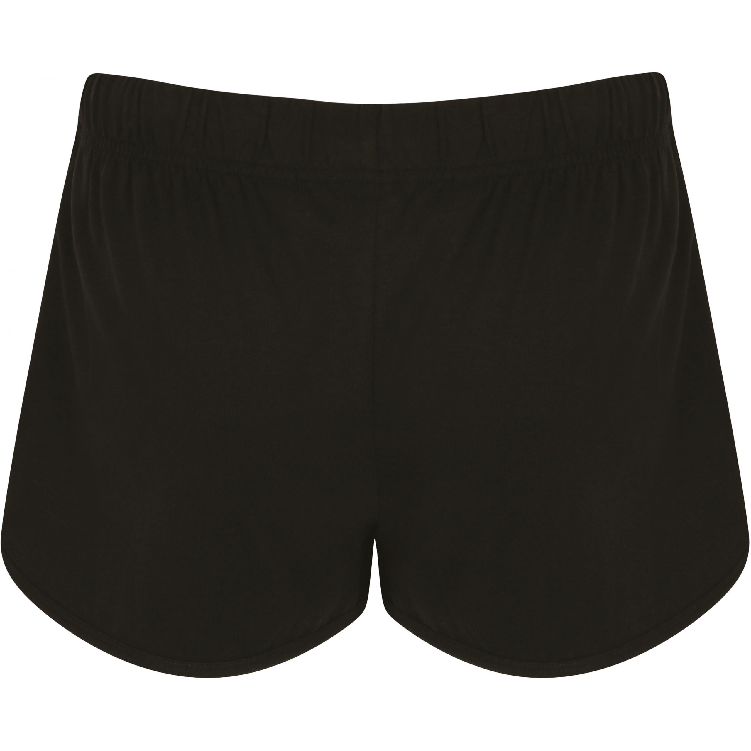 Skinni Fit - Short Femme Rétro - Black / Black - S