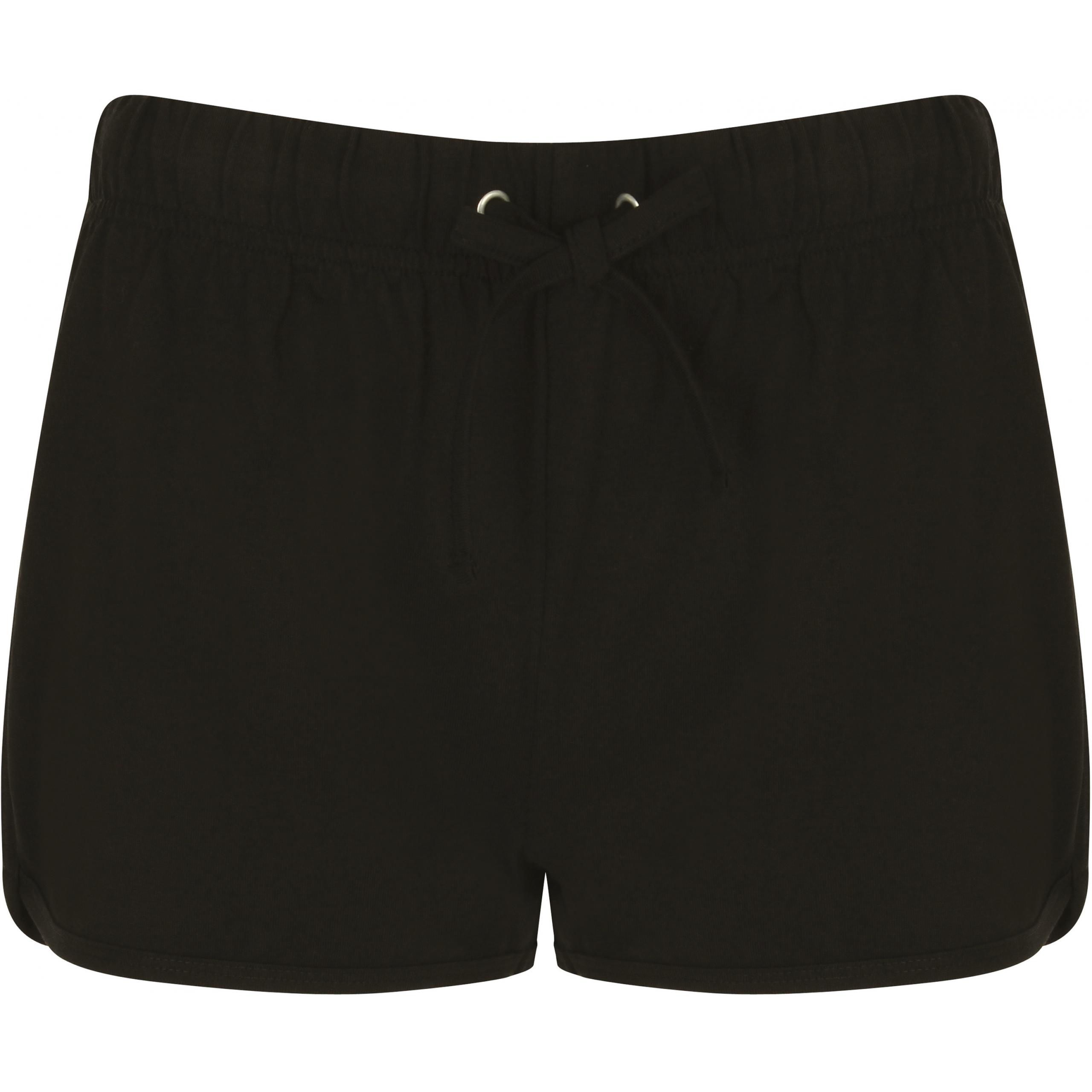 Skinni Fit - Short Femme Rétro - Black / Black - S