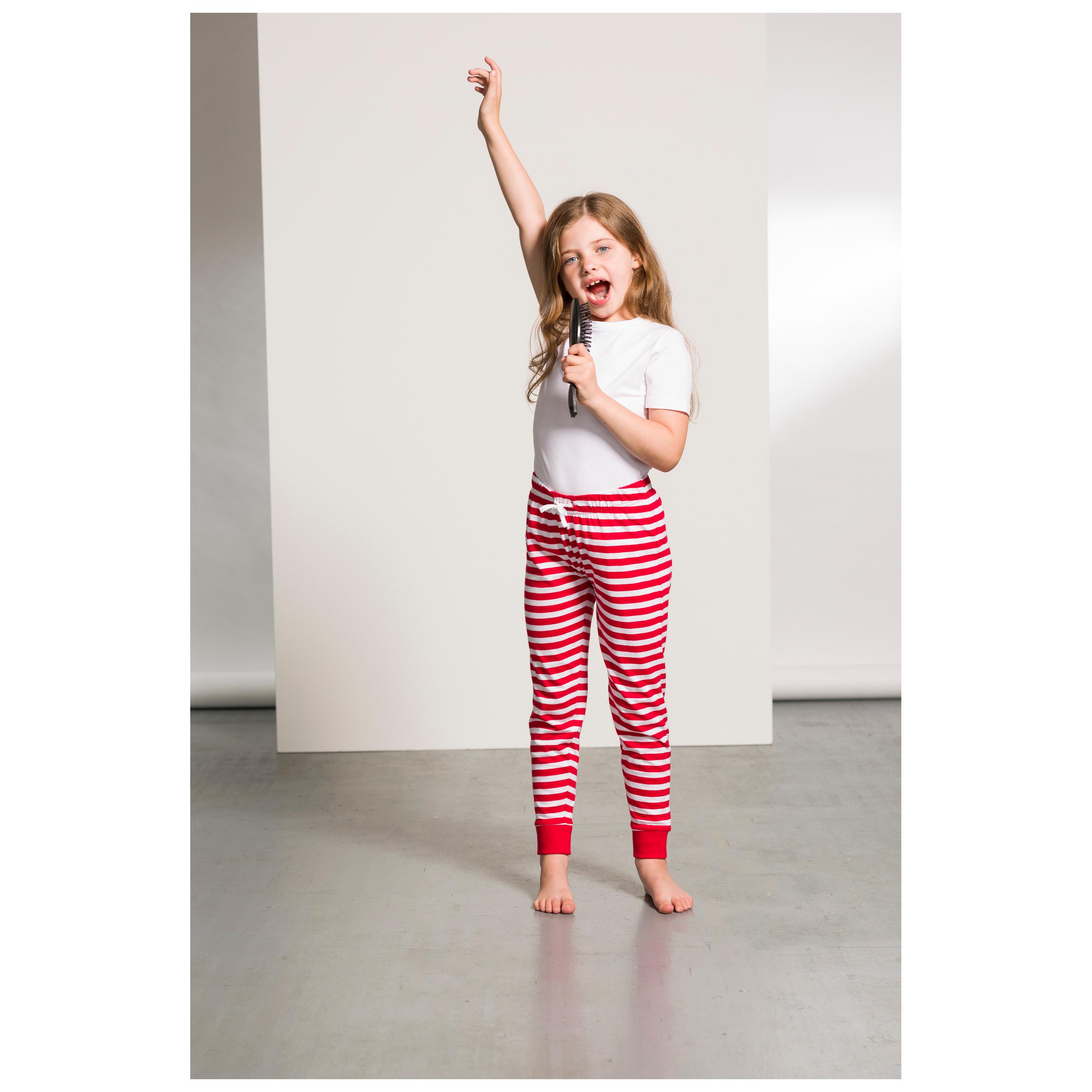 Skinni Fit - Pantalon de pyjama enfant - Navy / White - 5/6 ans