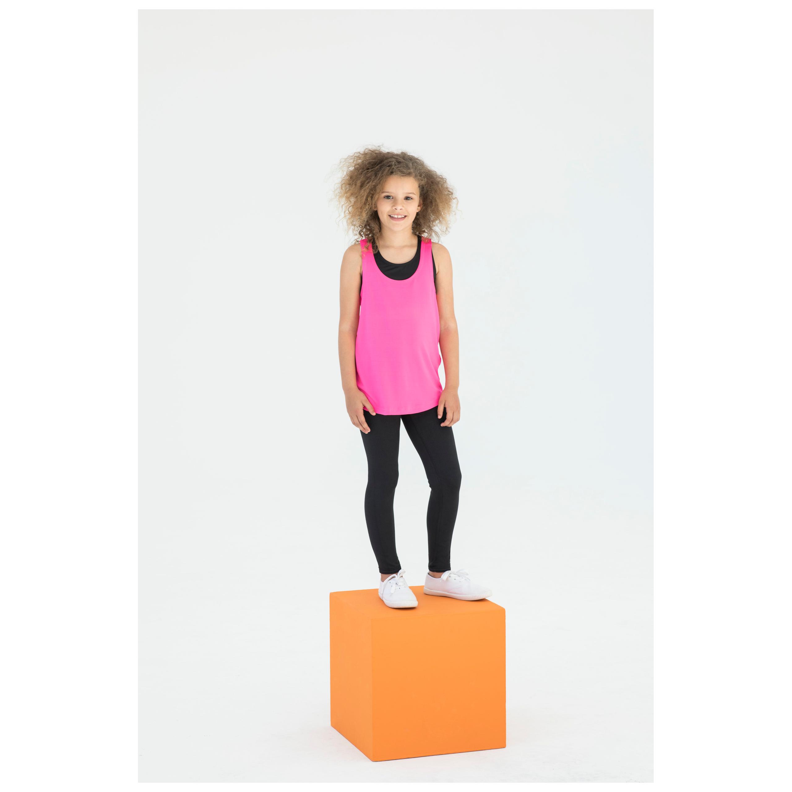 Skinni Fit - Débardeur stretch enfant - Black - 11/12 ans