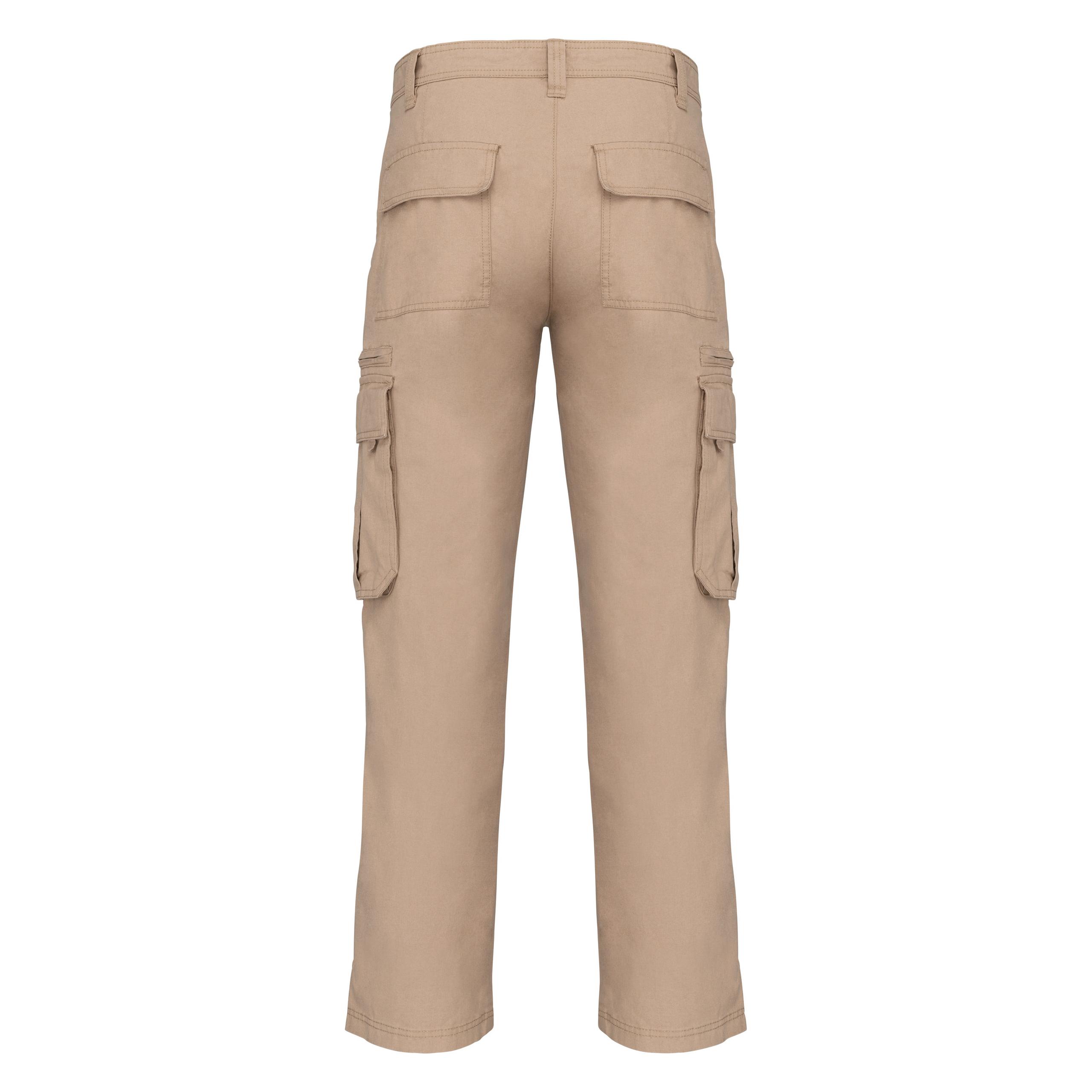 Kariban - Pantalon multipoches - Beige - 50 FR