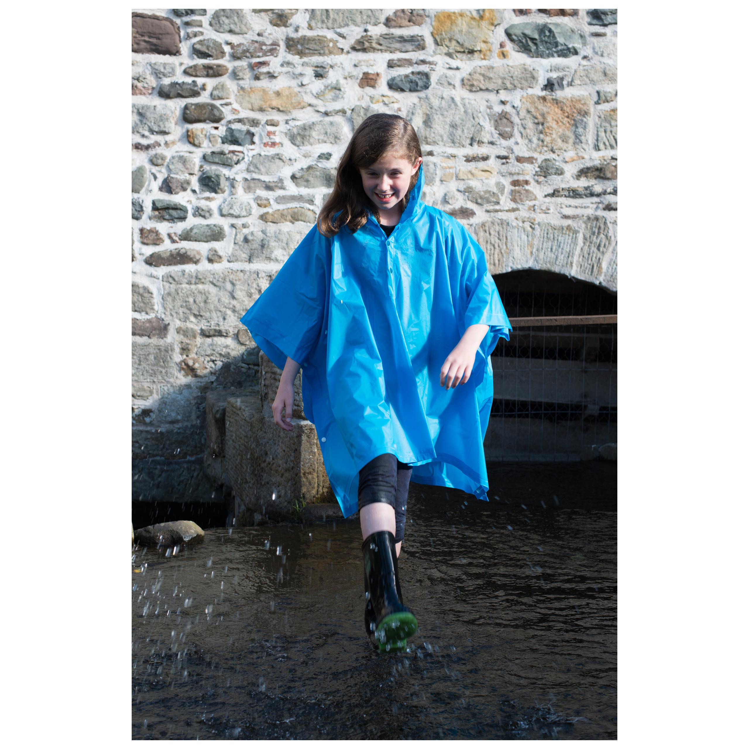 SPLASHMACS - Poncho enfant - BLACK - One Size