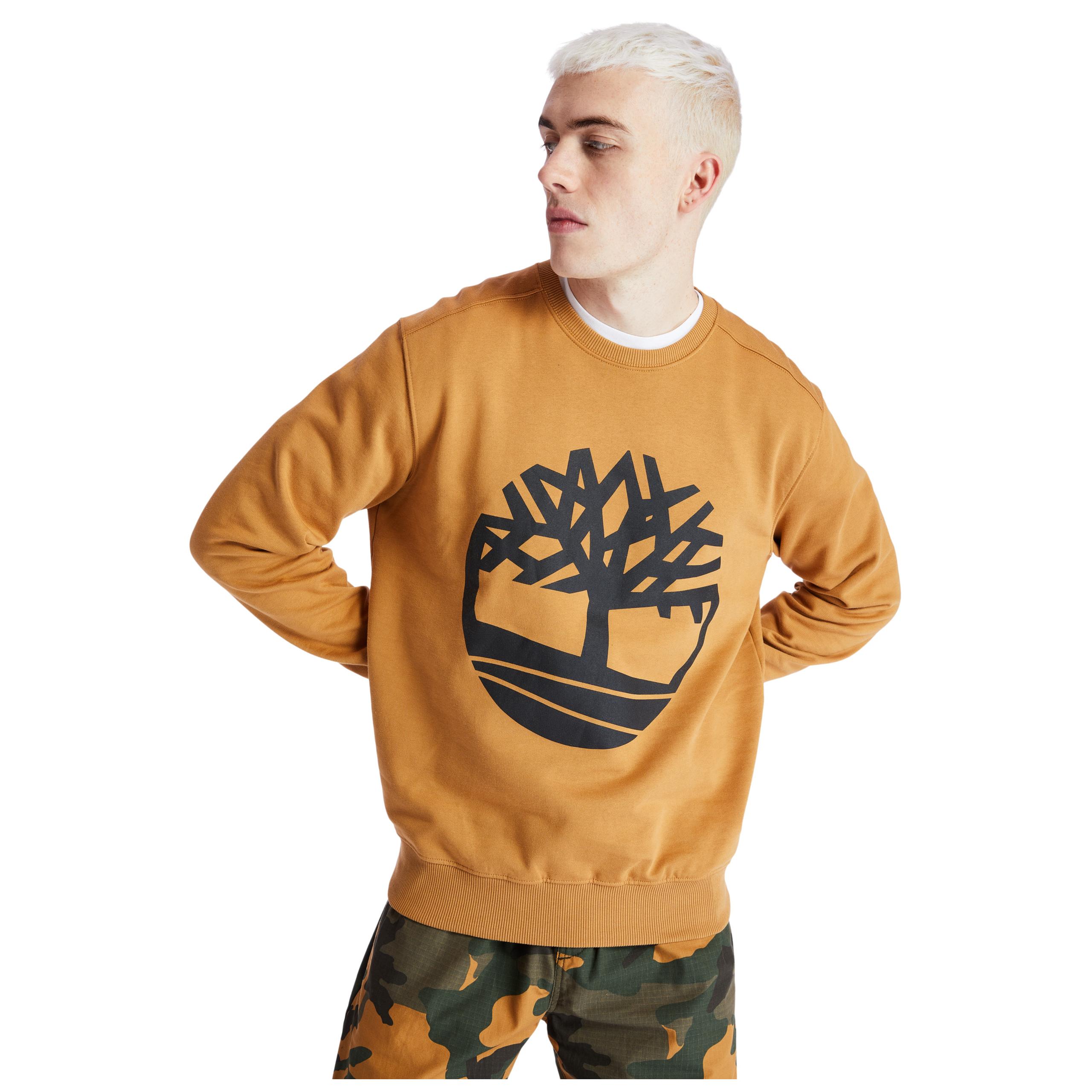 Timberland - Sweatshirt core tree col rond - Black / Wheat Boot - S