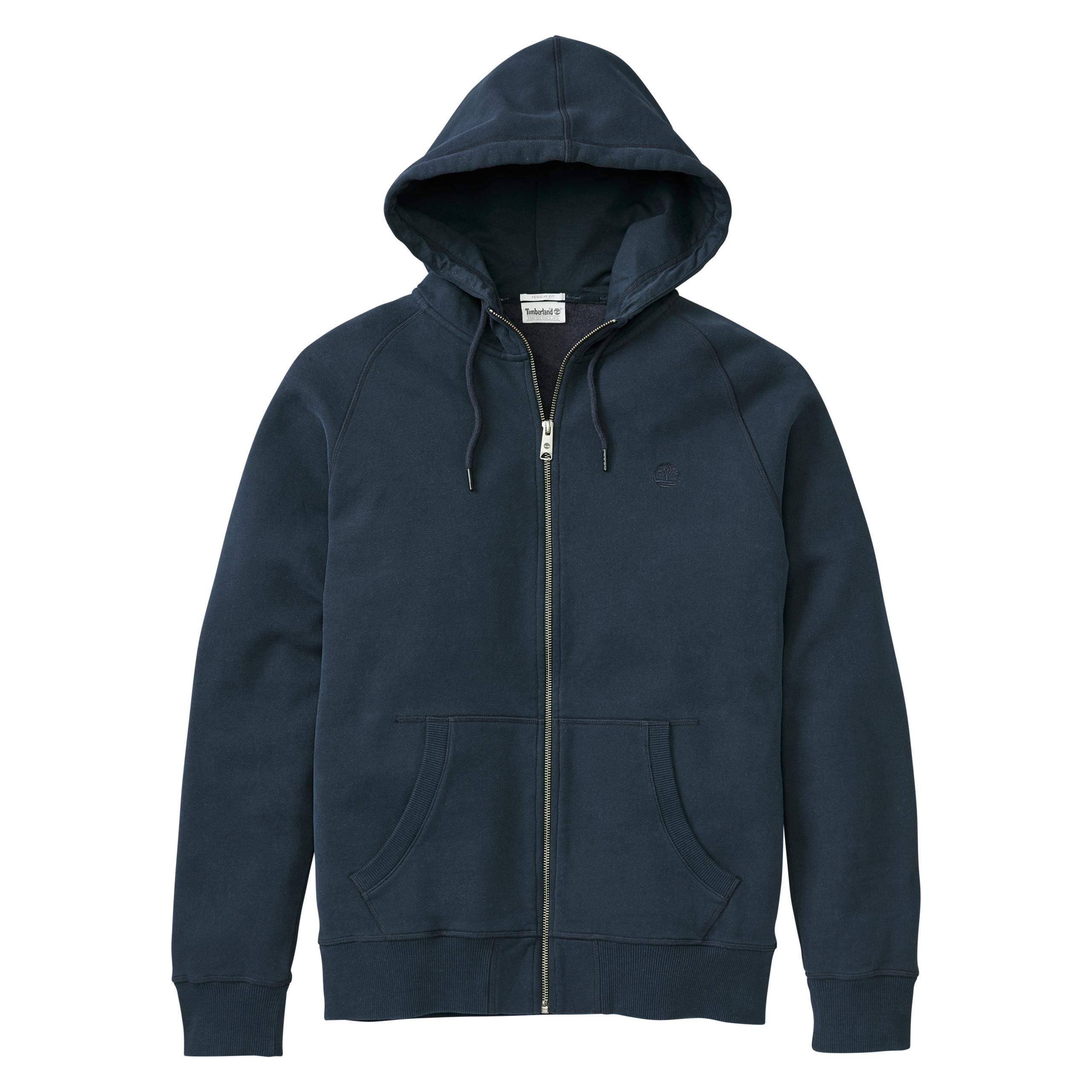 Timberland - Sweat-shirt capuche zippée Exeter River - Dark Sapphire - S