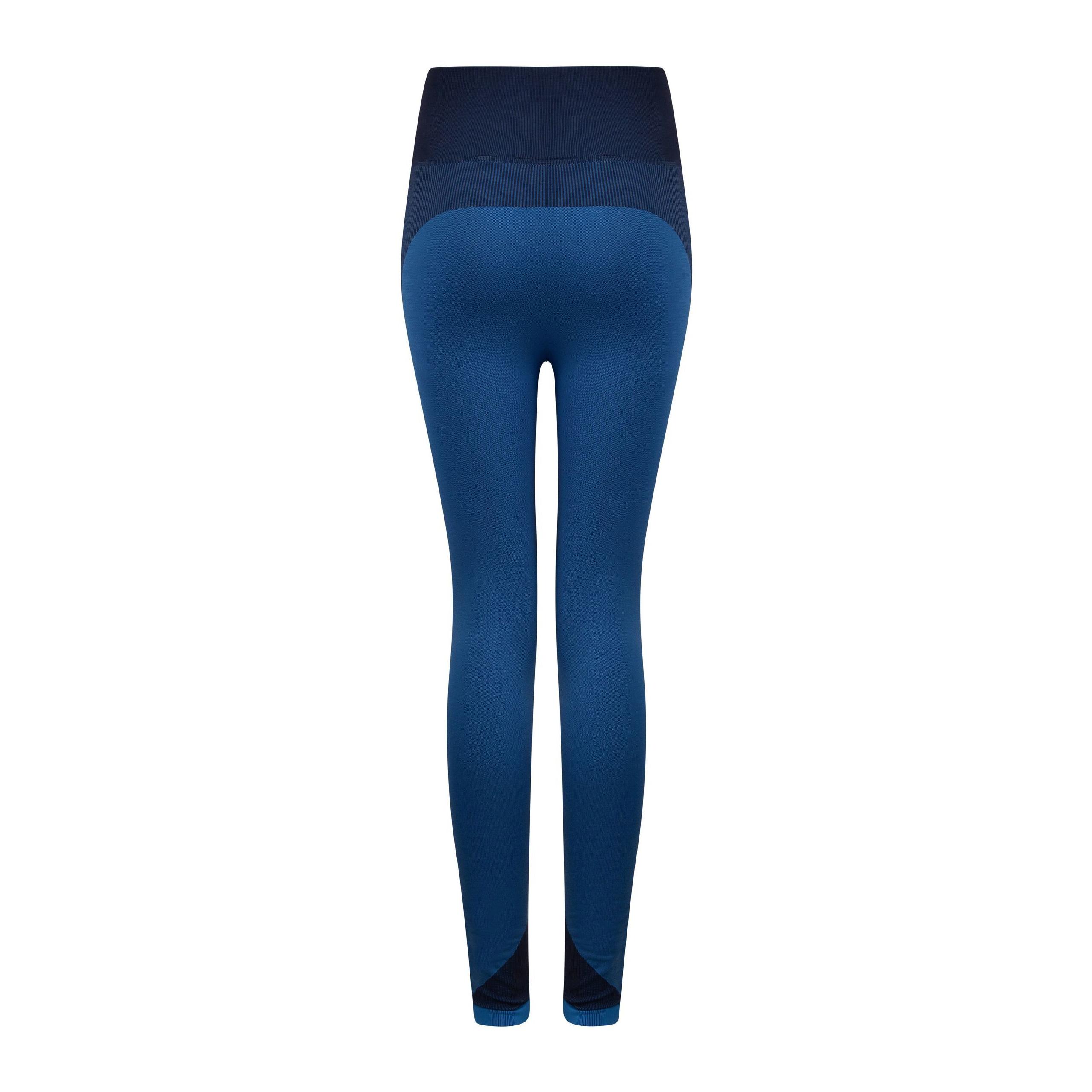 Tombo - Legging sans coutures - Bright Blue / Navy - XXS/XS