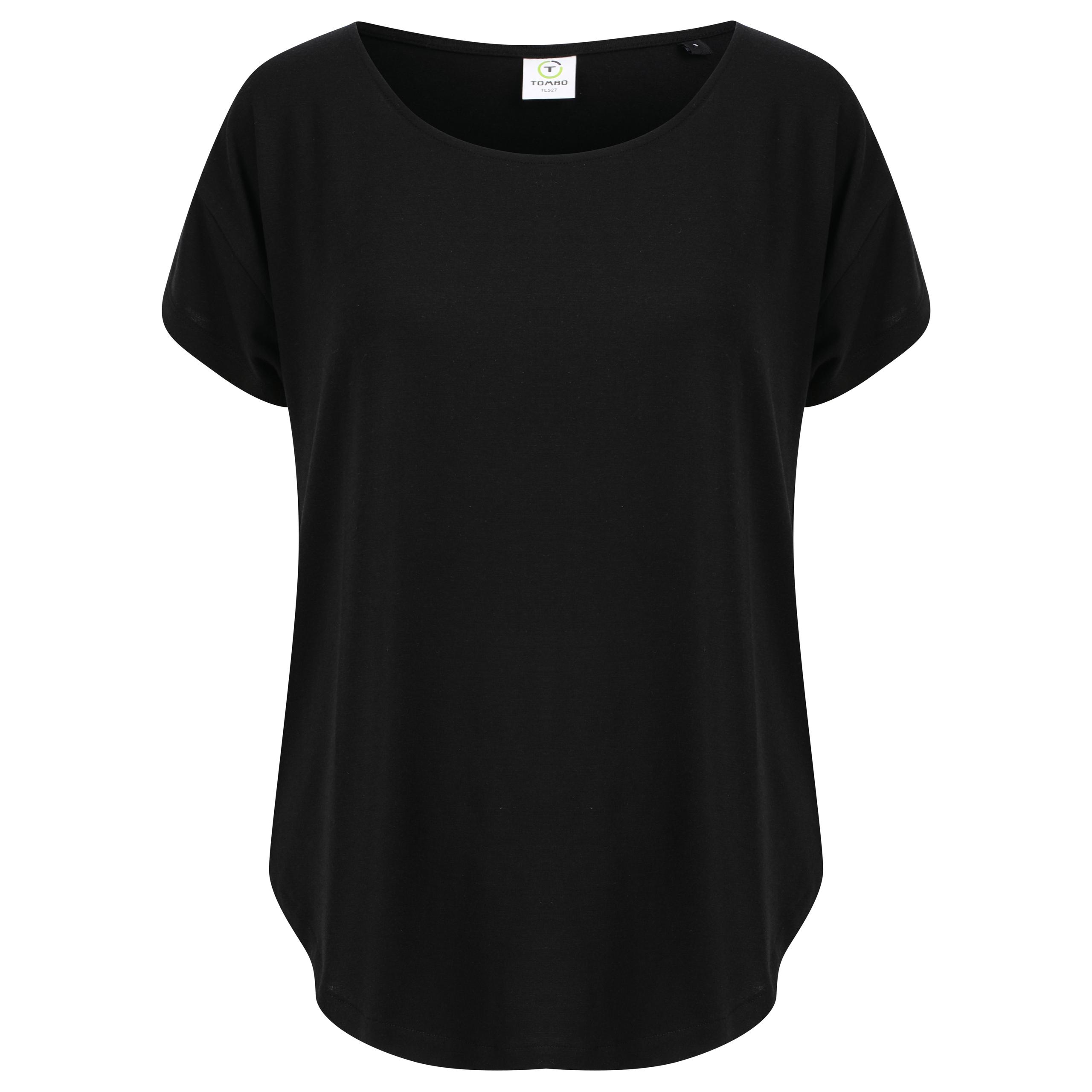 Tombo - T-shirt femme - Black - XXL