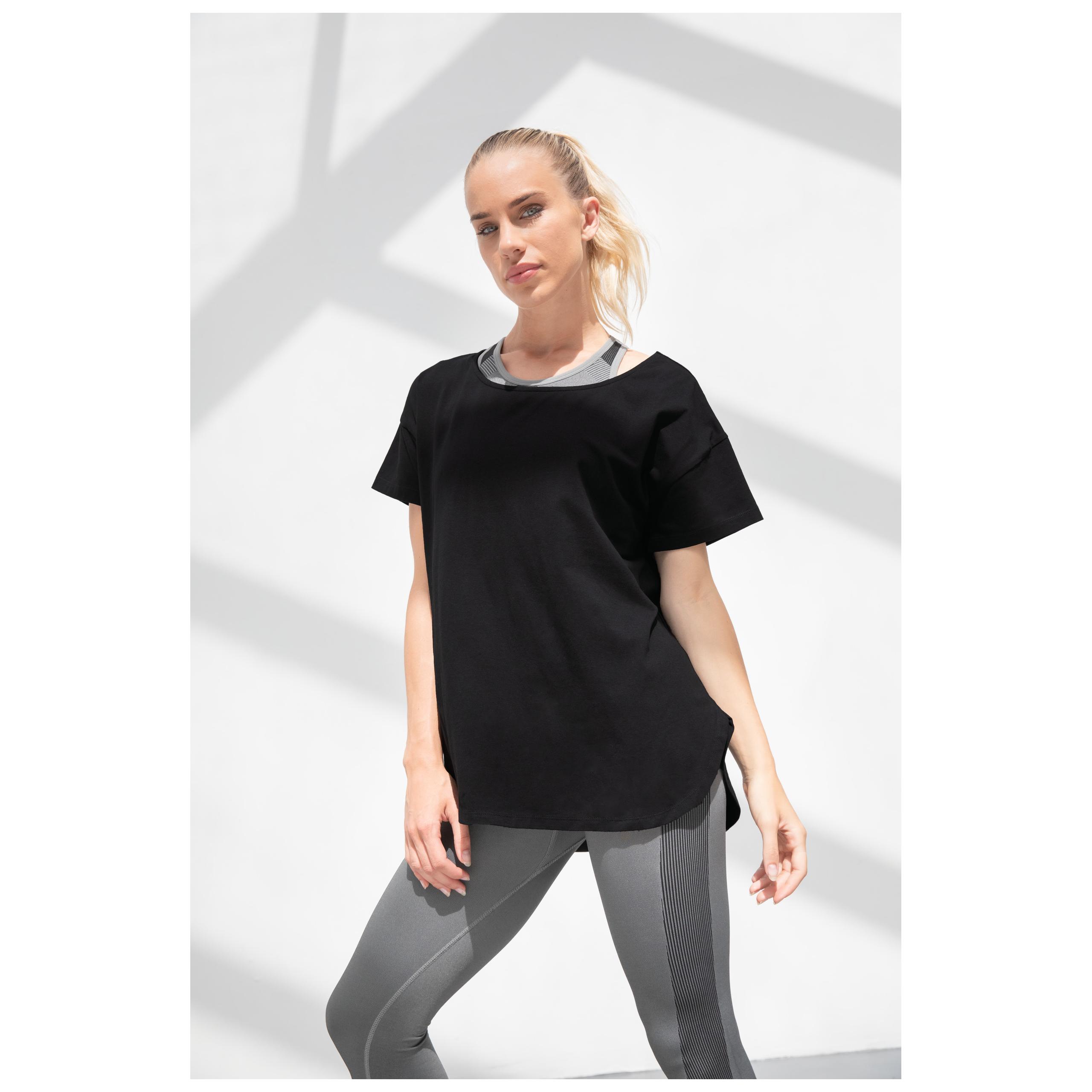 Tombo - T-shirt femme - Black - XXL