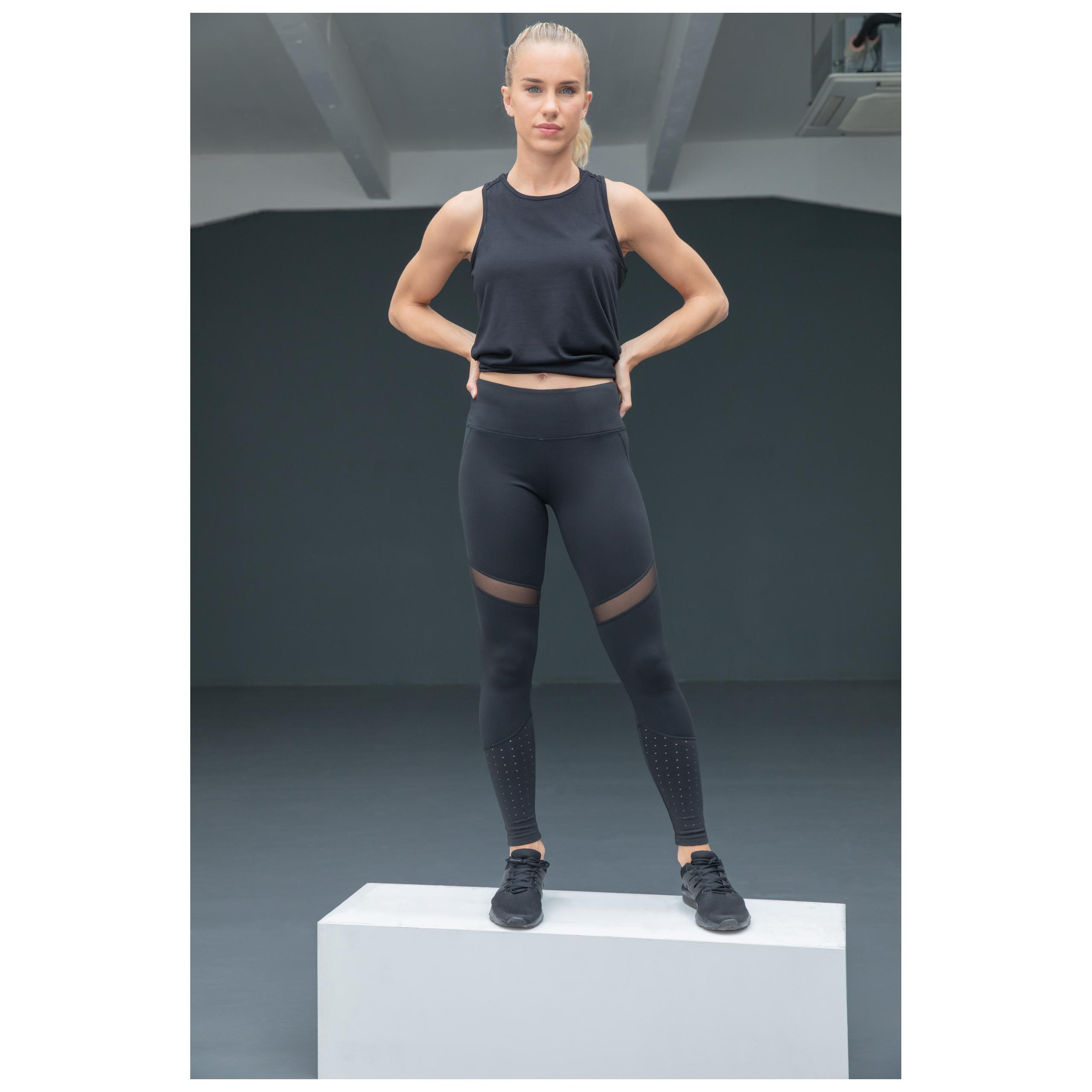 Tombo - Legging avec empiècements - Black - L