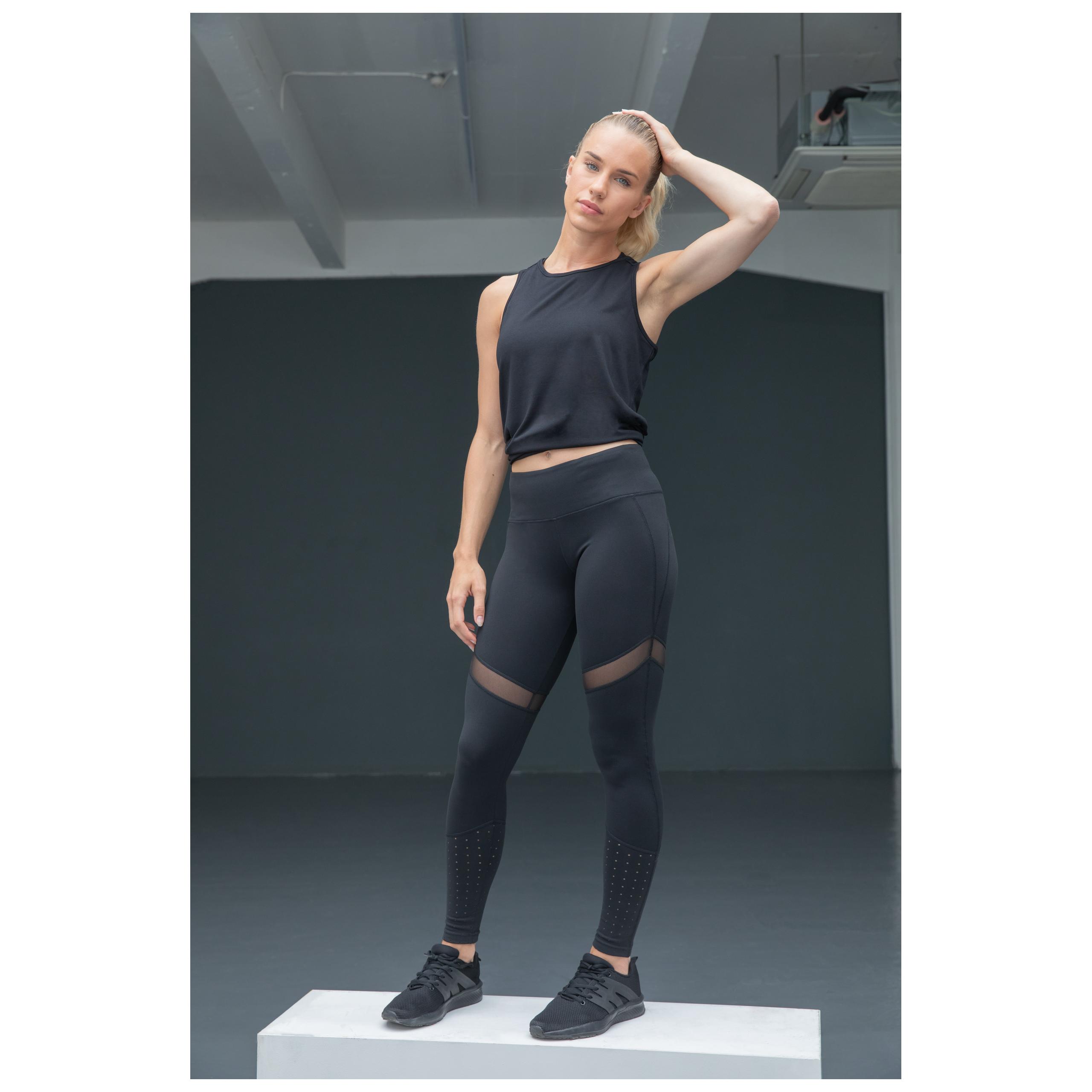 Tombo - Legging avec empiècements - Black - L