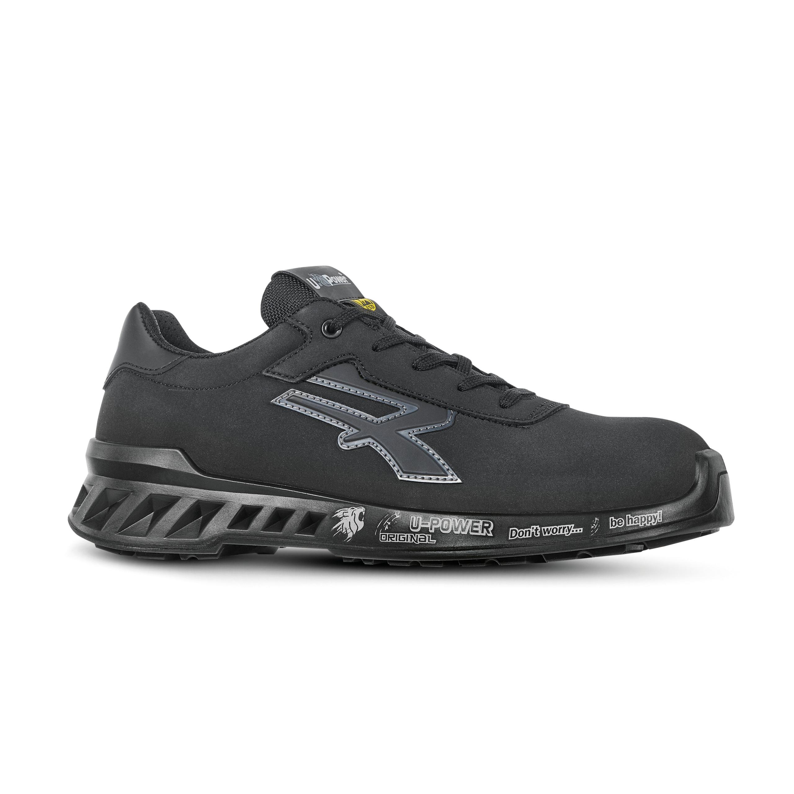 U-Power - Chaussures de sécurité Ben - Black / Grey - 46 EU