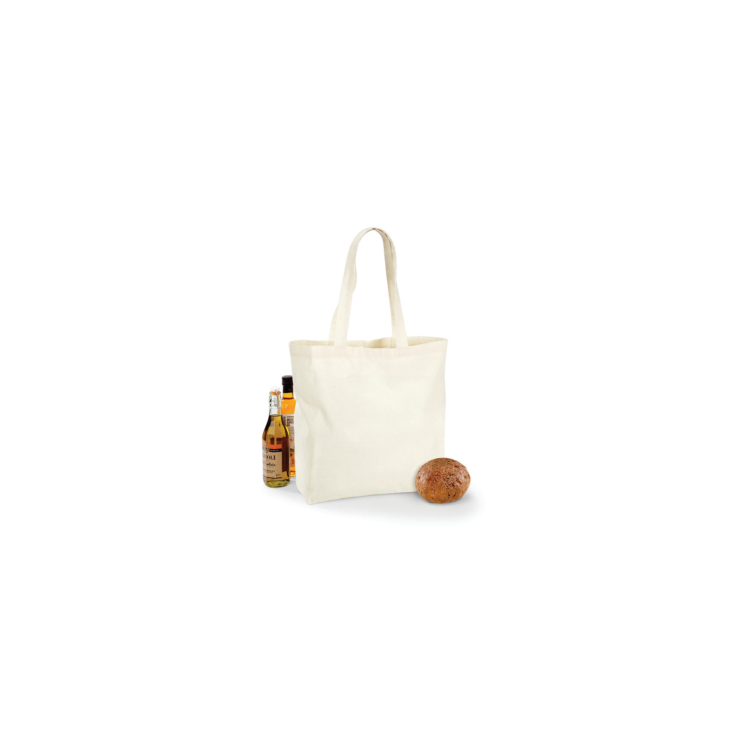 Westford Mill - Sac shopping en coton - Natural - One Size