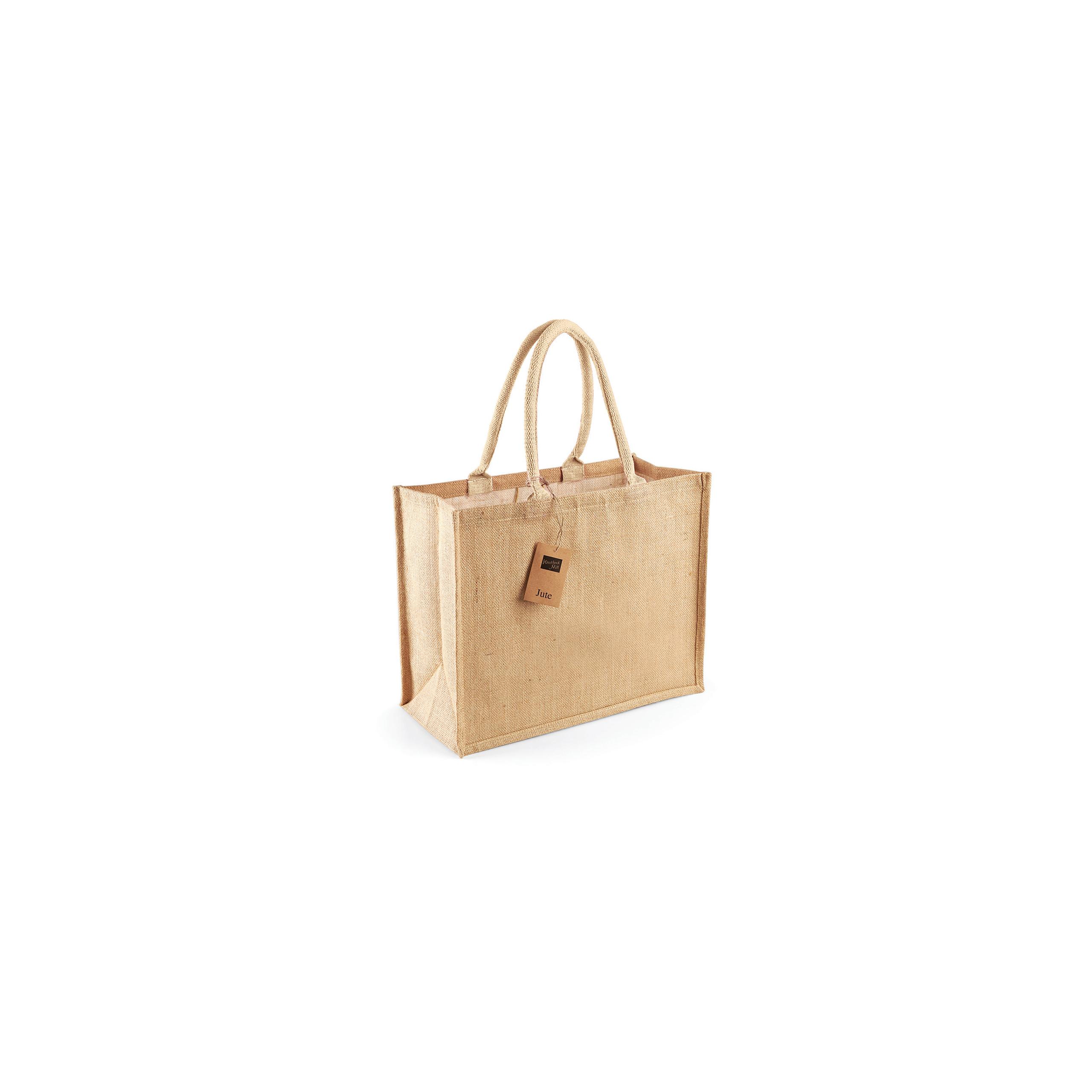 Westford Mill - Sac shopping classique en jute - Natural - One Size