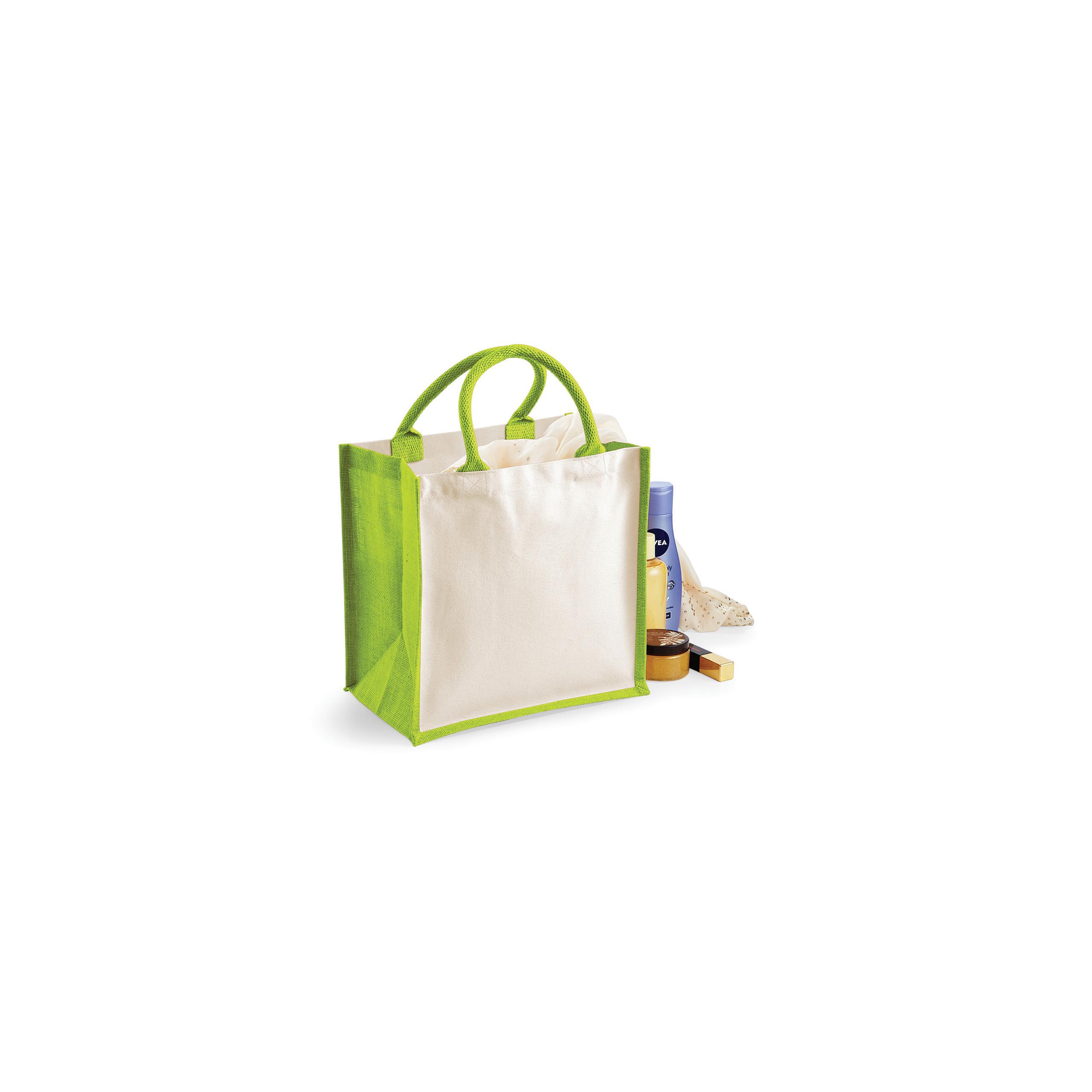 Westford Mill - Sac cabas en jute - Apple Green - One Size