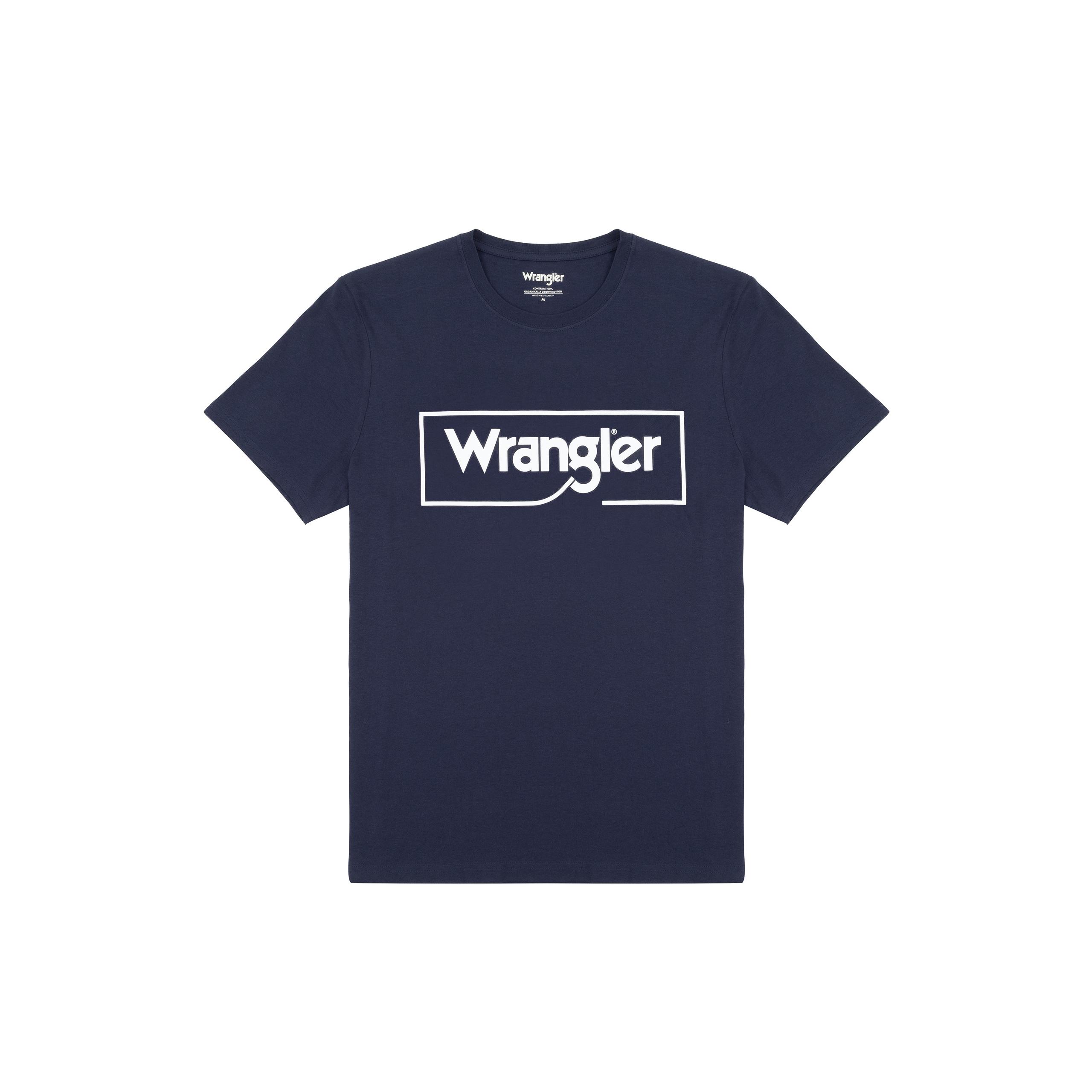 WRANGLER - T-shirt logo - Navy - XS