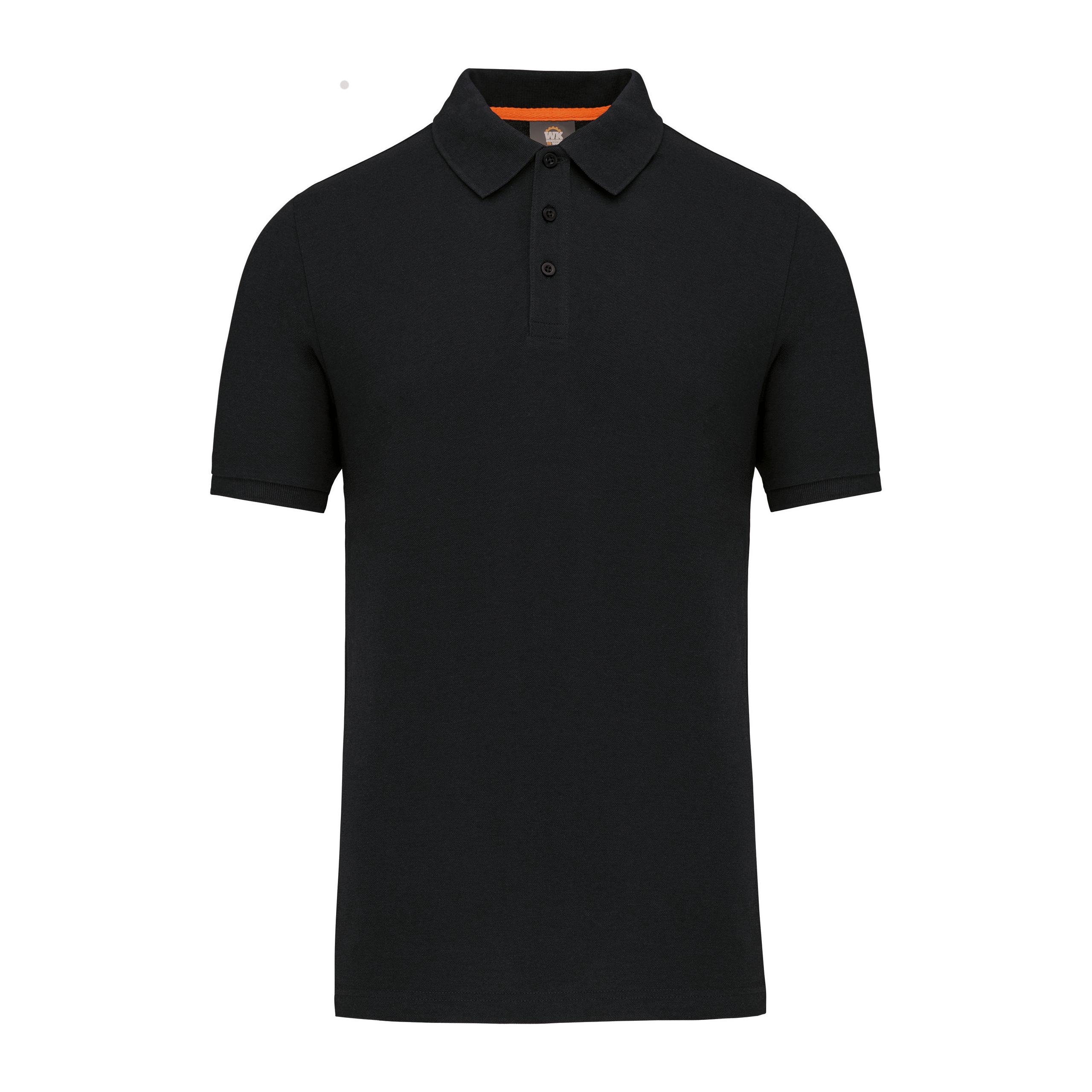 WK. Designed To Work - Polo écoresponsable homme - Black - 3XL