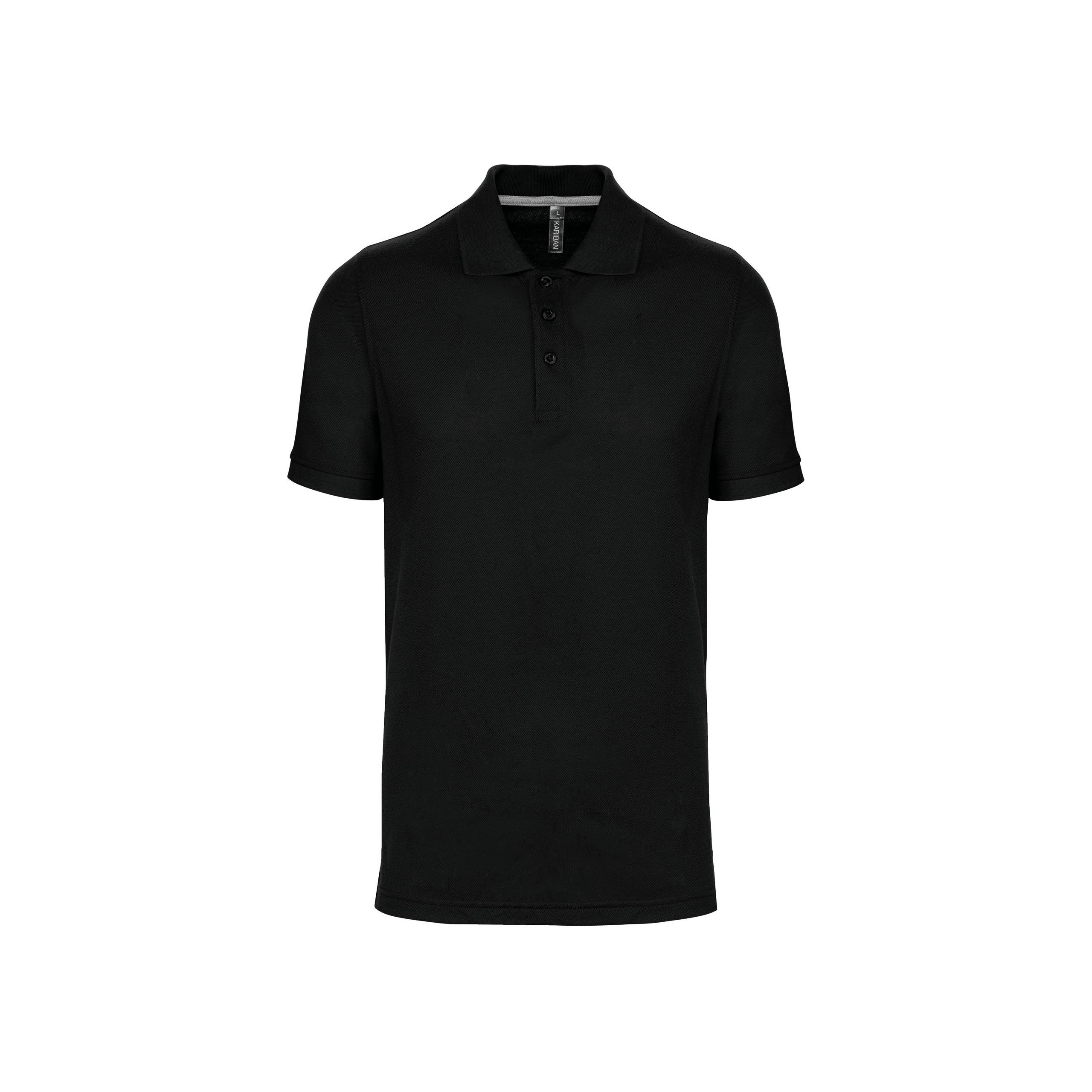 WK. Designed To Work - Polo manches courtes homme - Black - 3XL