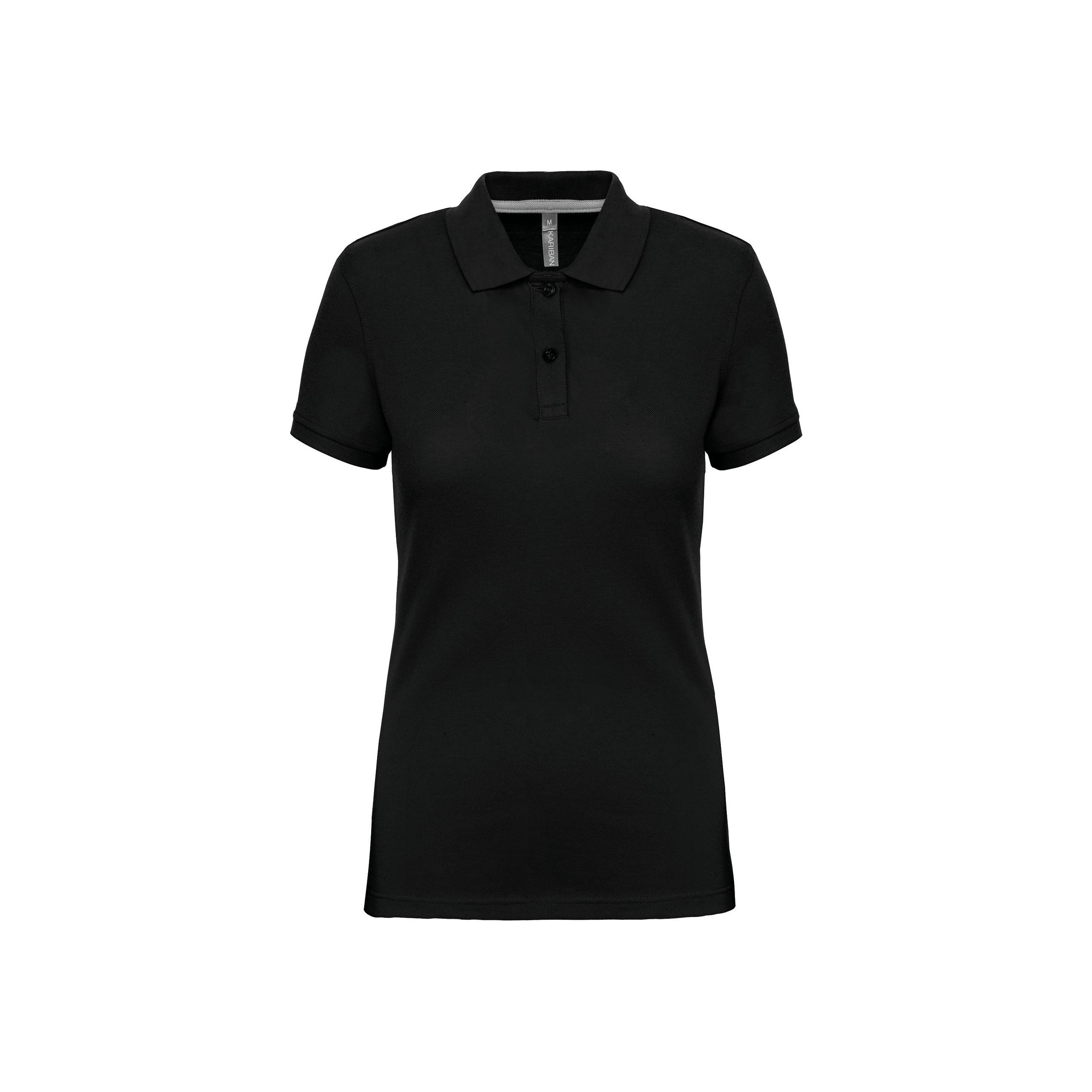 WK. Designed To Work - polo manches courtes Femme - Black - XS