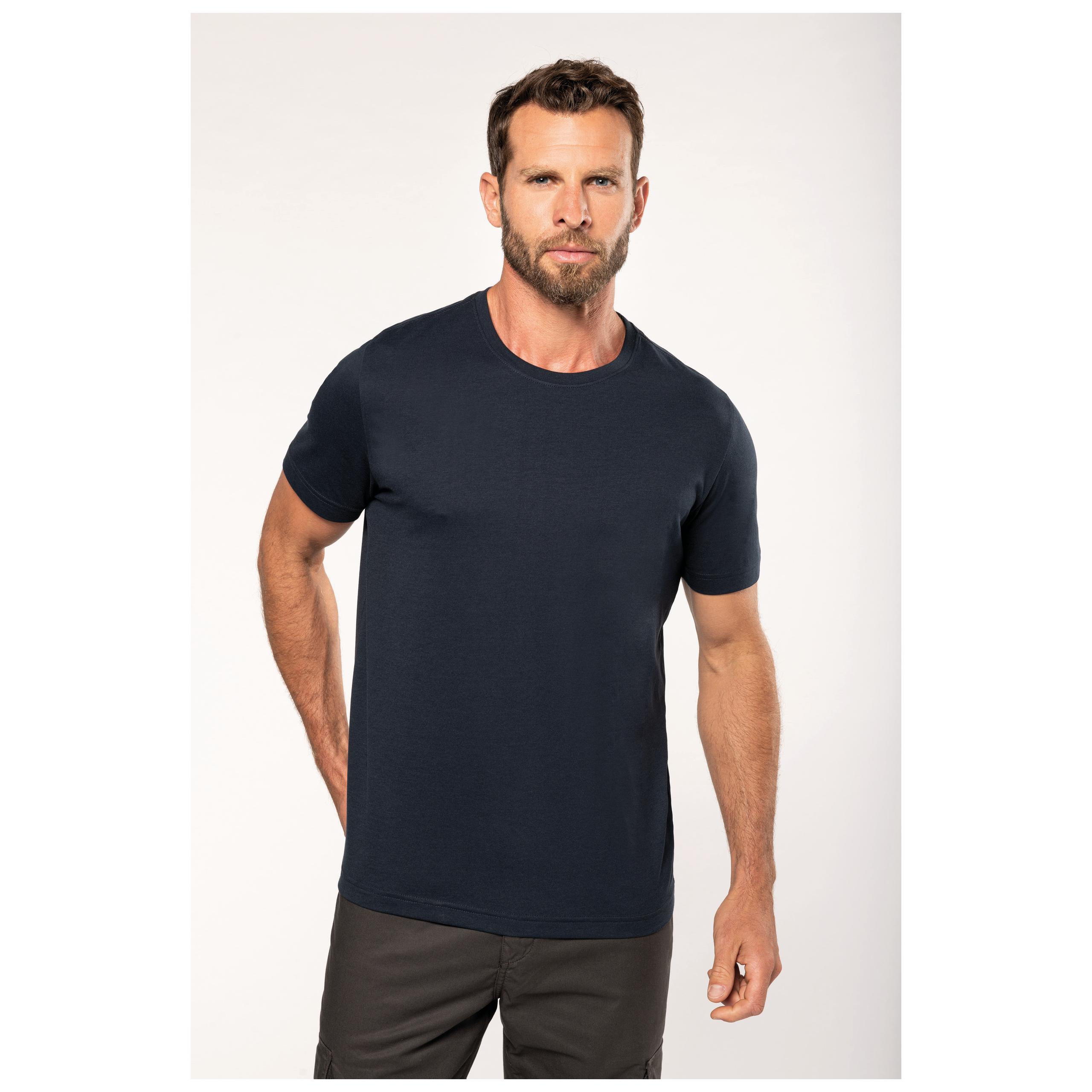 WK. Designed To Work - T-shirt col rond écoresponsable homme - Black - 3XL