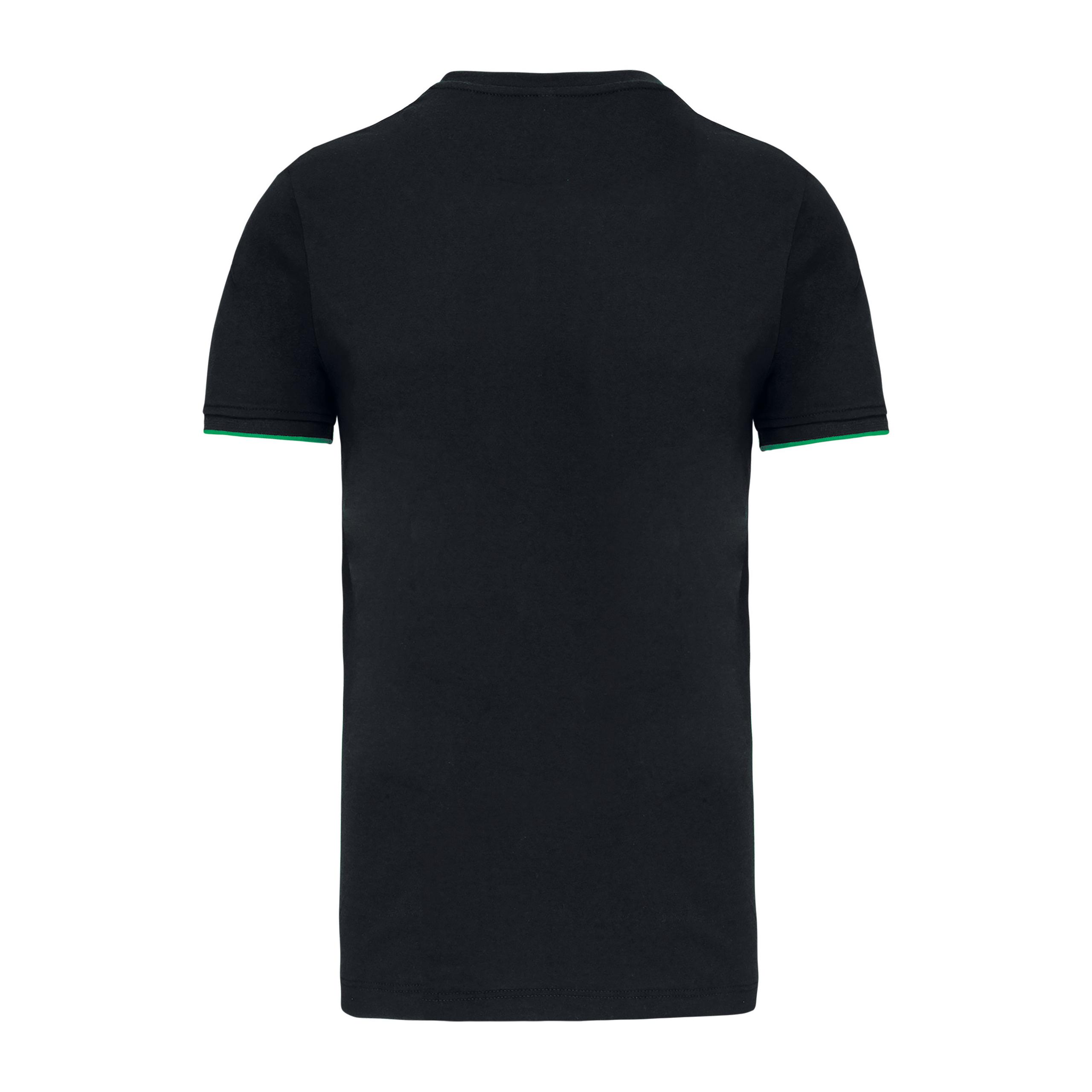 WK. Designed To Work - T-shirt DayToDay manches courtes homme - Black / Kelly Green - 3XL