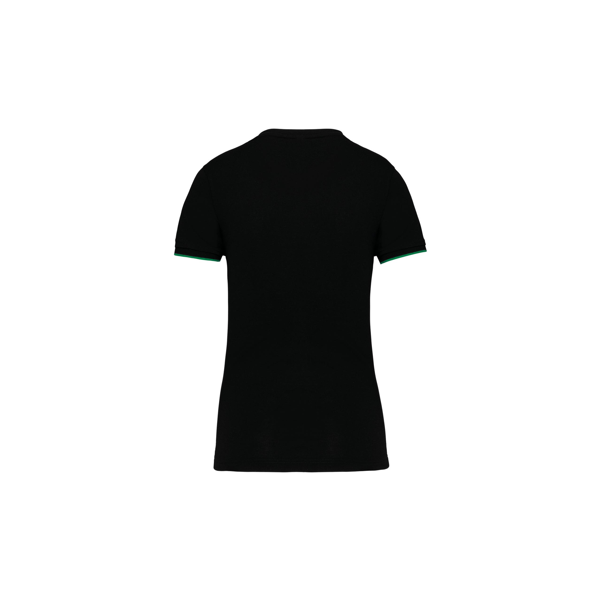 WK. Designed To Work - T-shirt DayToDay manches courtes femme - Black / Kelly Green - XS