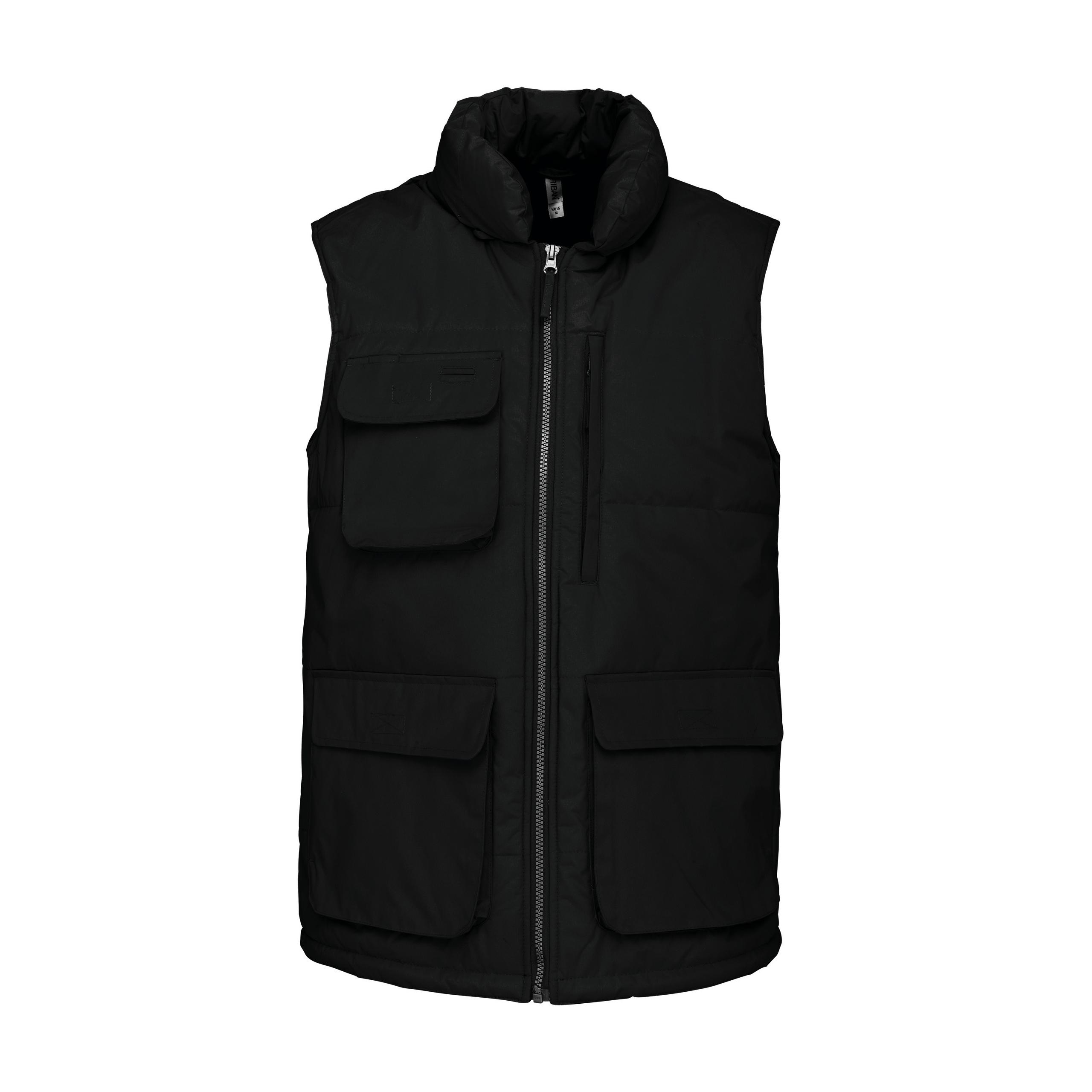 WK. Designed To Work - Bodywarmer matelassé - Black - S