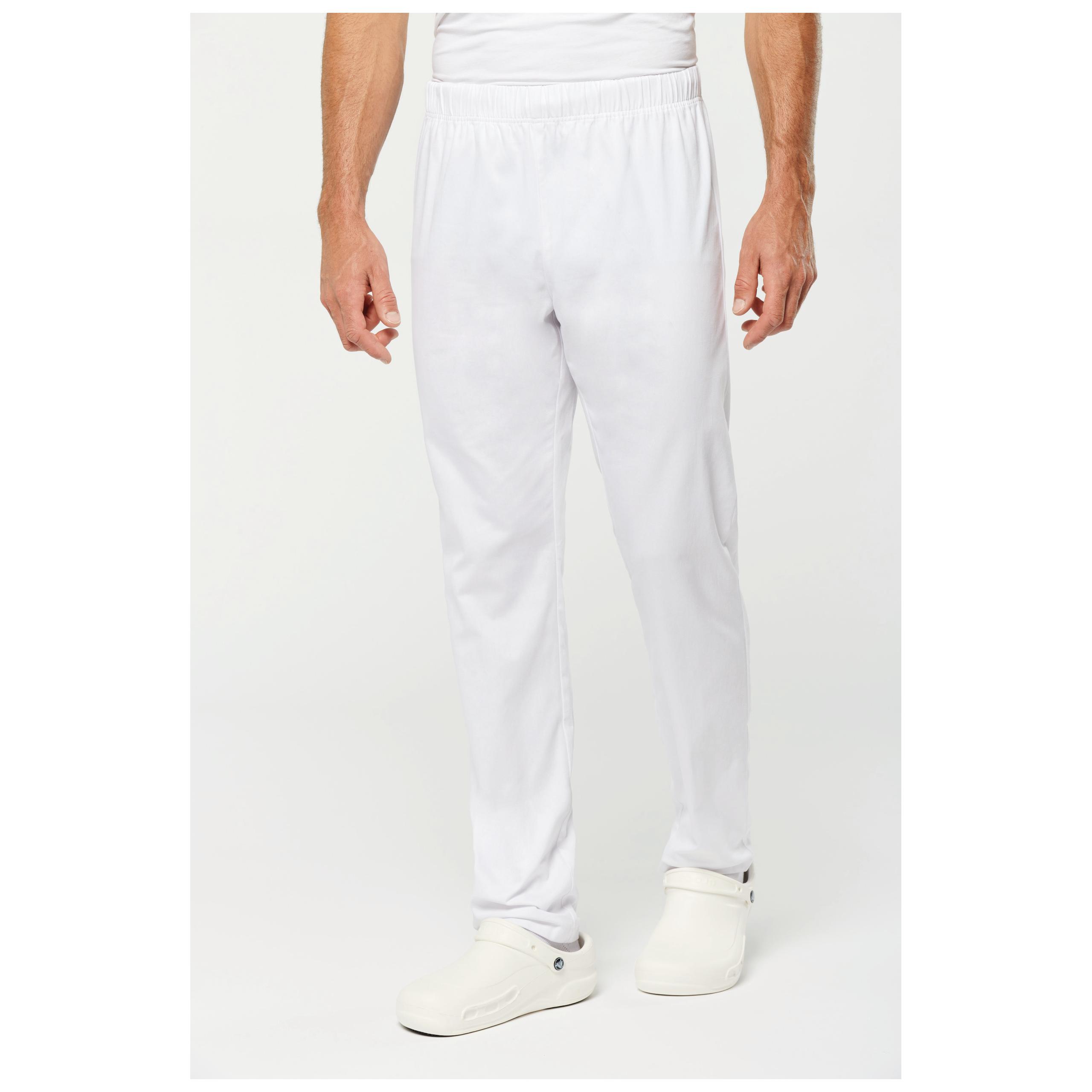 WK. Designed To Work - Pantalon coton unisexe - White - 4XL