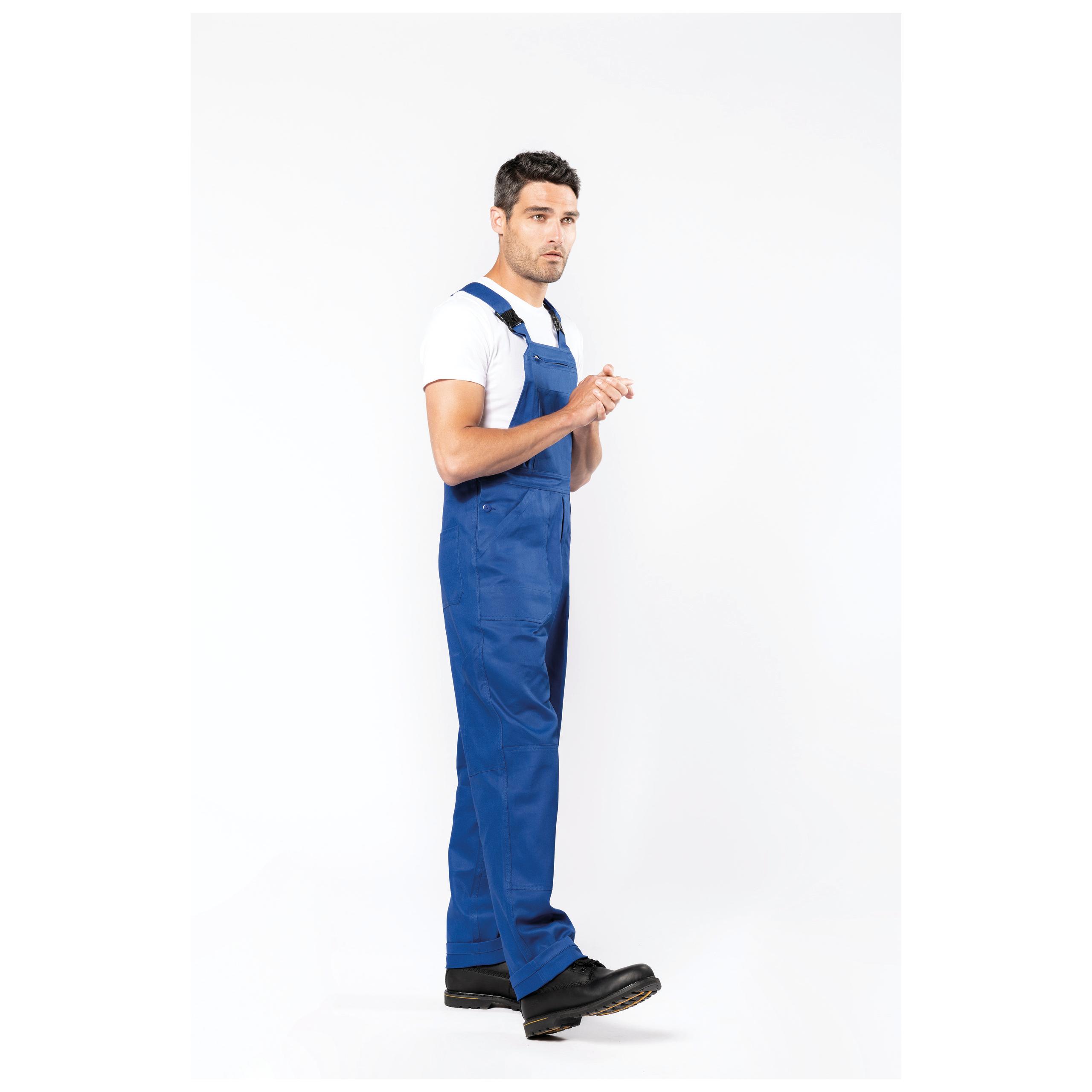 WK. Designed To Work - Salopette de travail unisexe - Royal Blue - XS