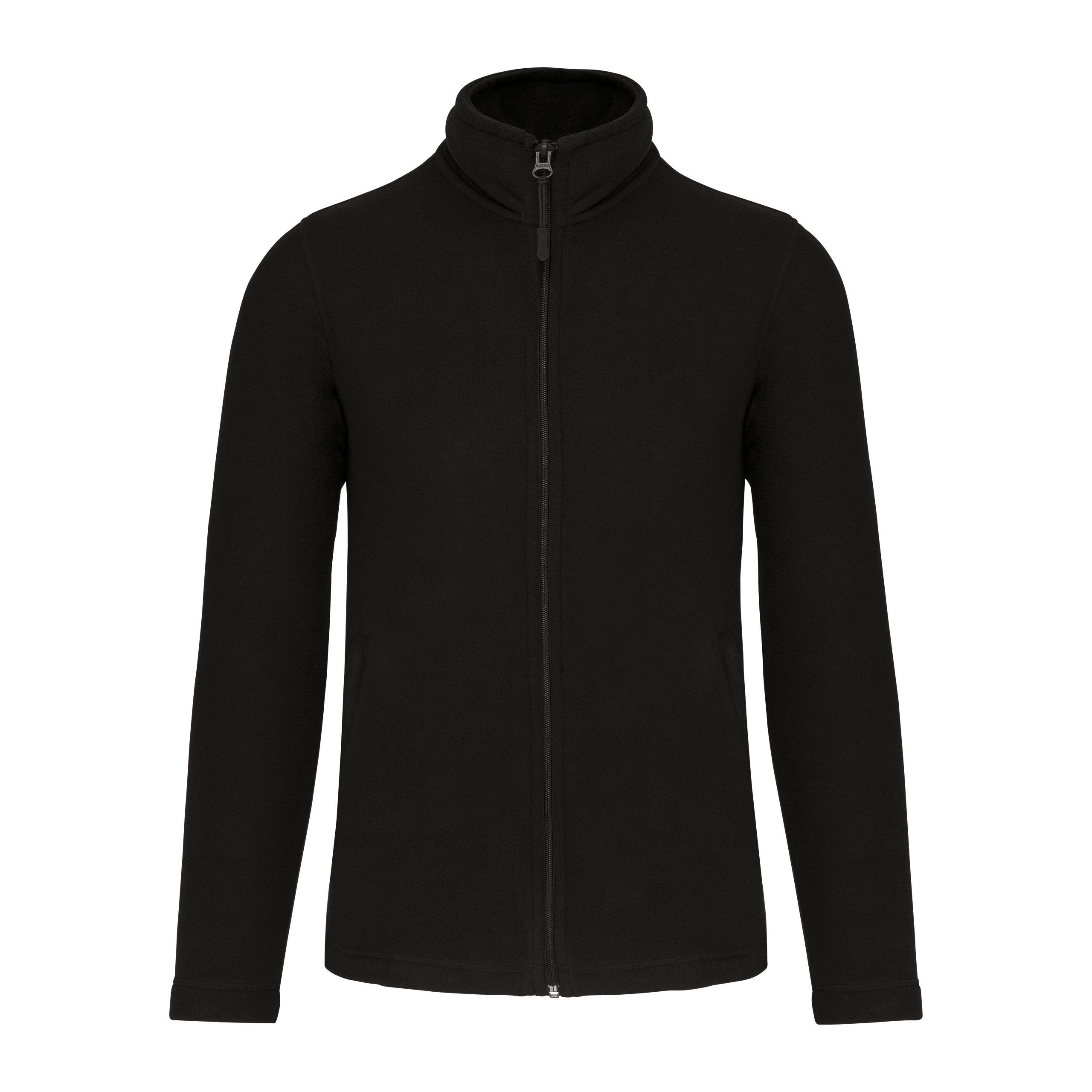 WK. Designed To Work - Veste micropolaire zippée unisexe - Black - S