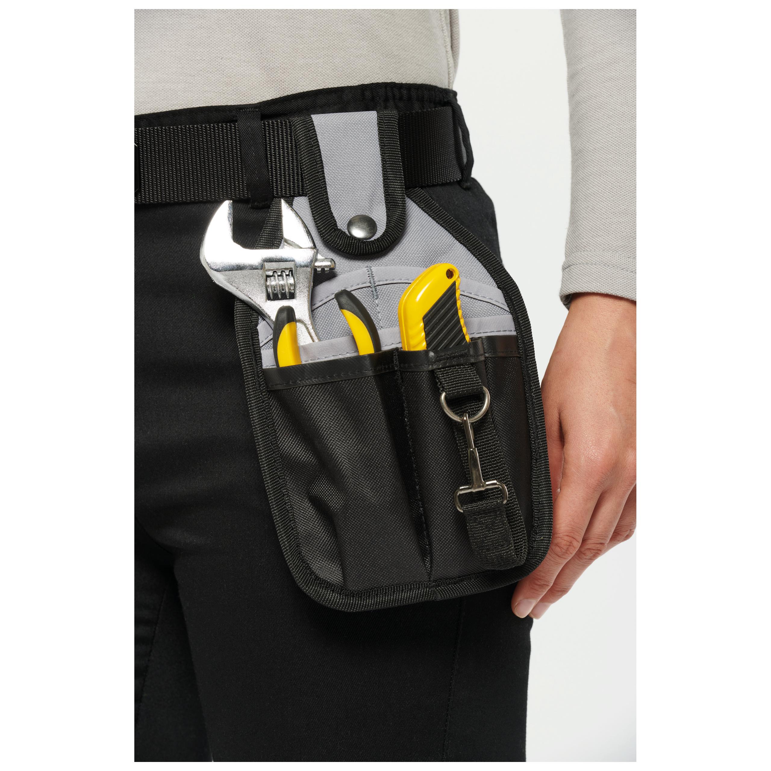 WK. Designed To Work - Sac de ceinture porte-outils - Full Grey / Black - One Size