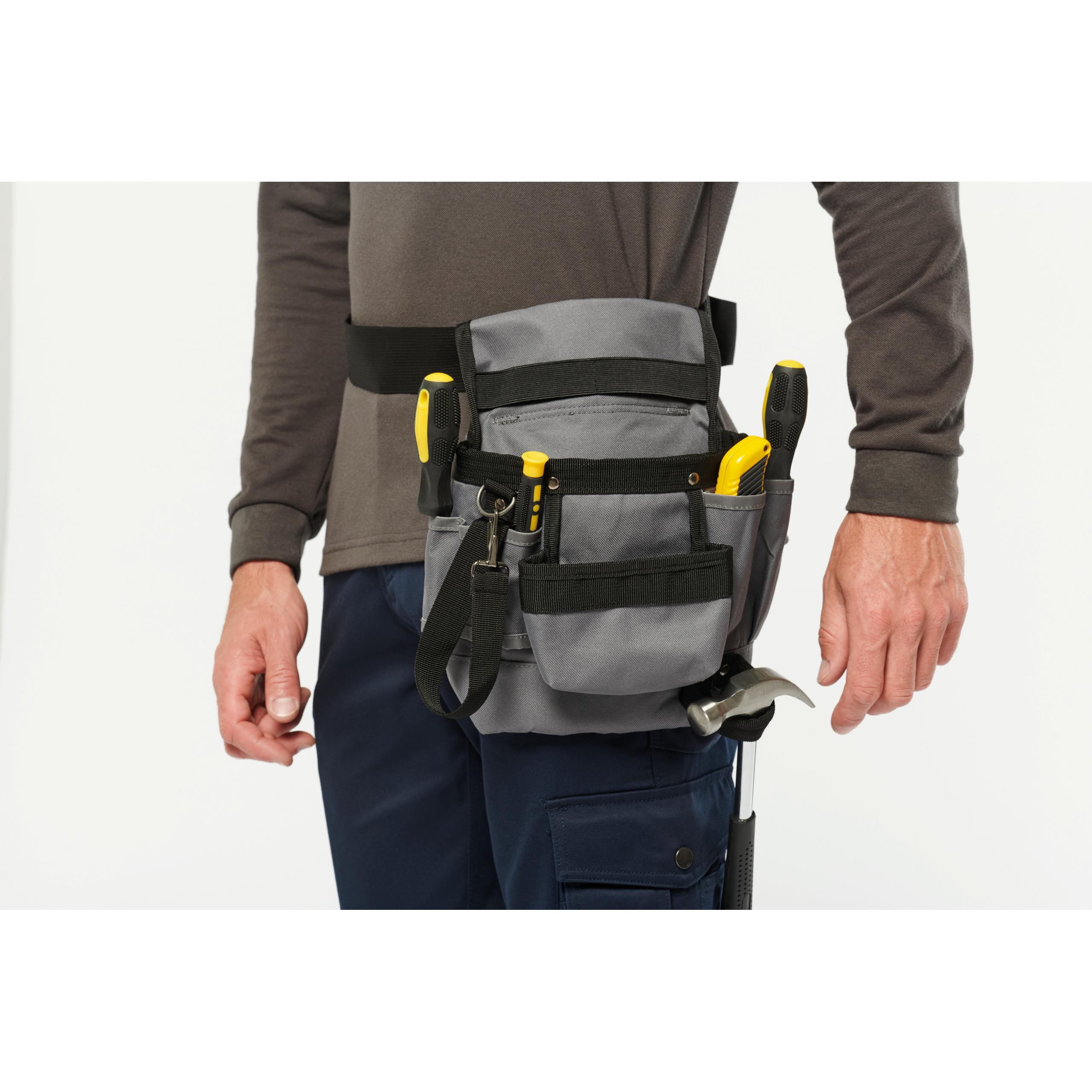 WK. Designed To Work - Sac à outils avec ceinture - Full Grey - One Size